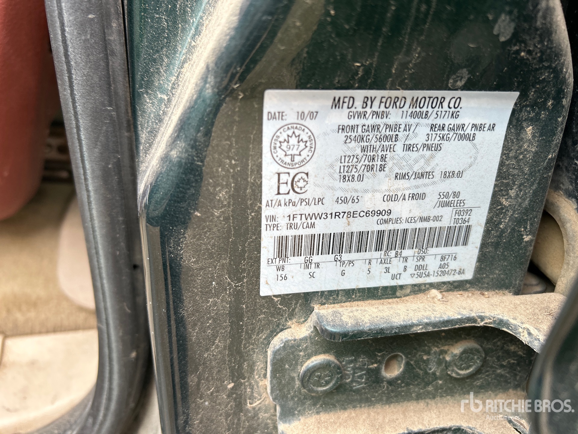 General Appearance with Seriennummer / FIN