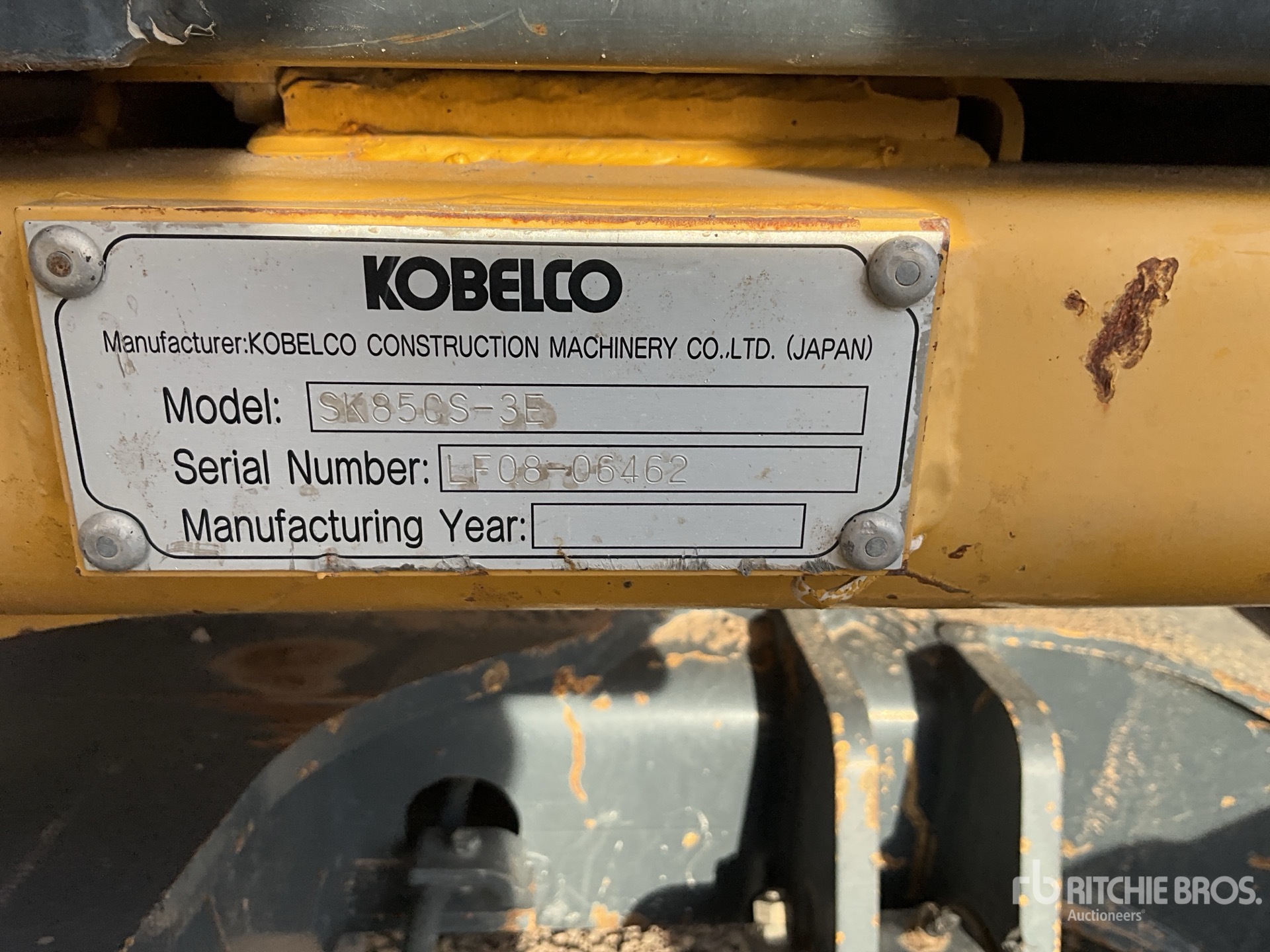 General Appearance with N.º de serie/VIN