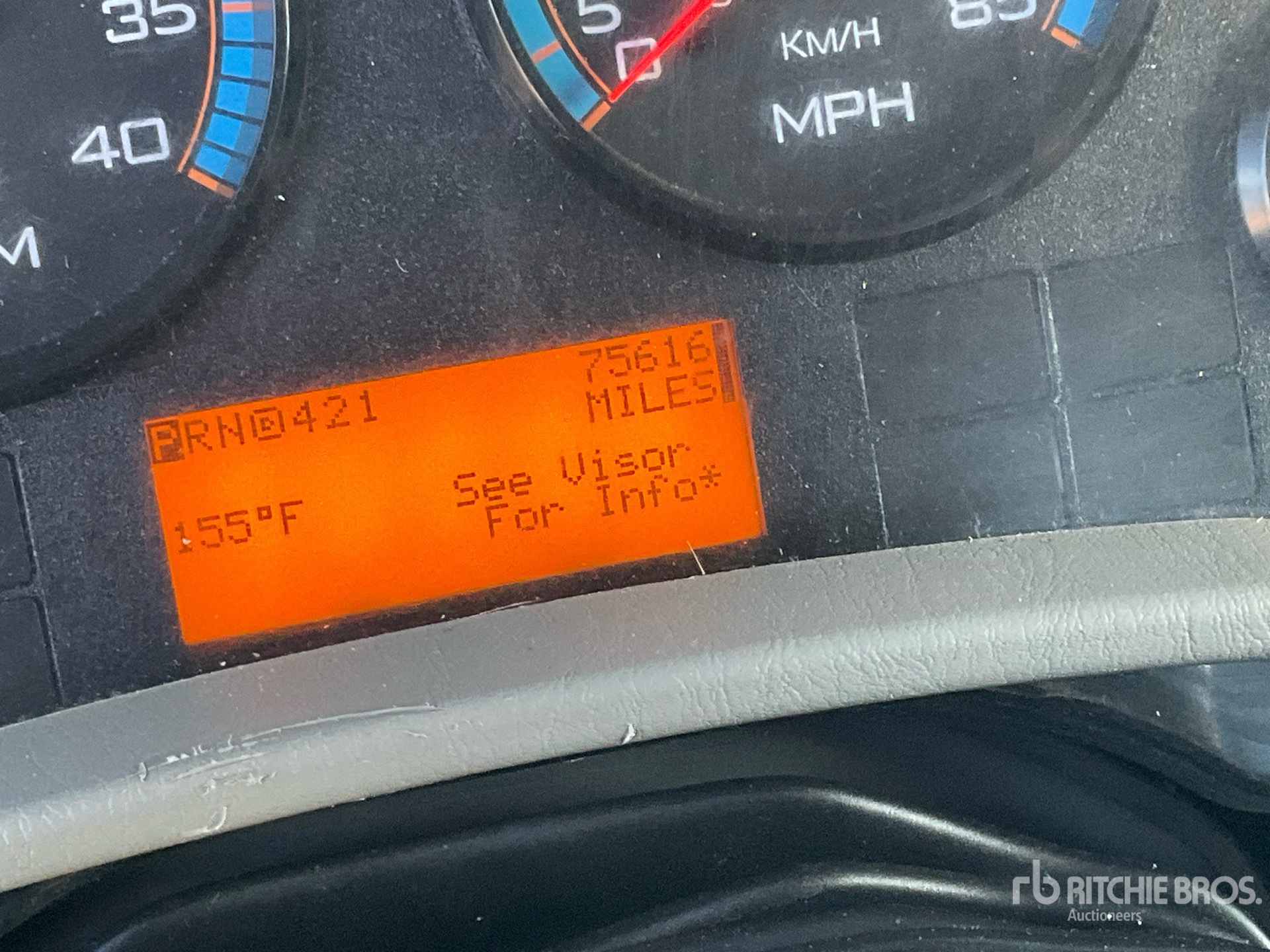 Aspect général with Compteur horaire / compteur kilométrique