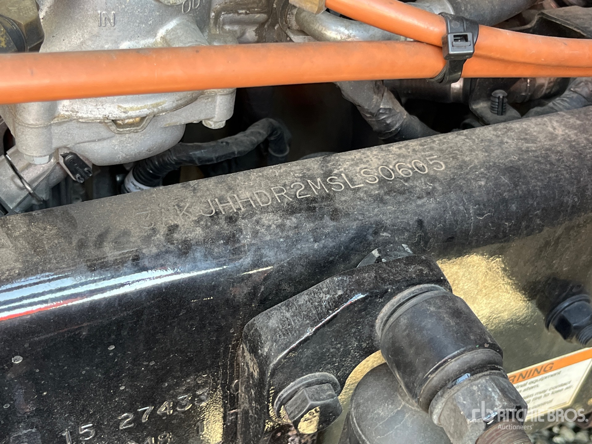 General Appearance with N.º de serie/VIN