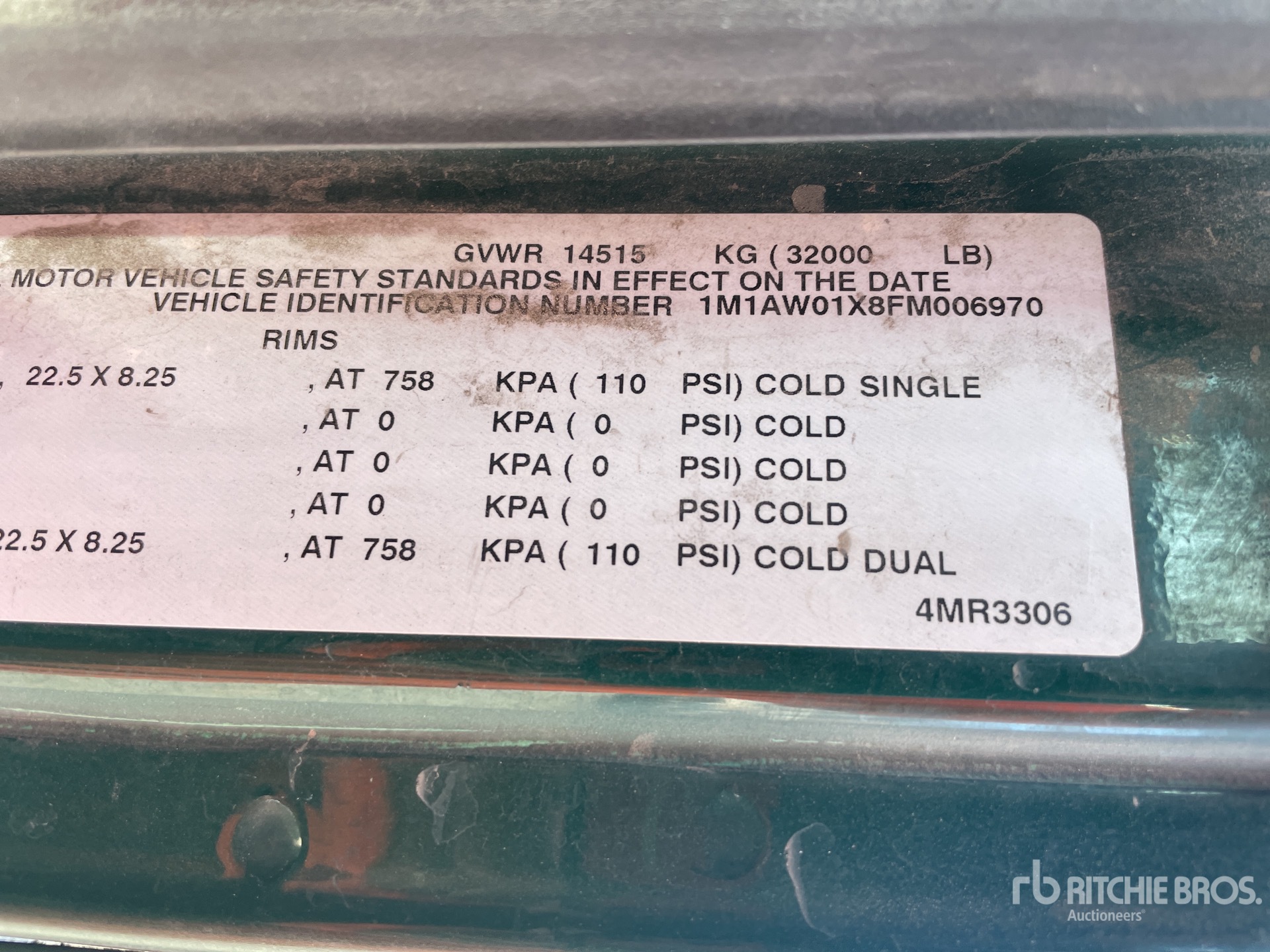 General Appearance with Seriennummer / FIN