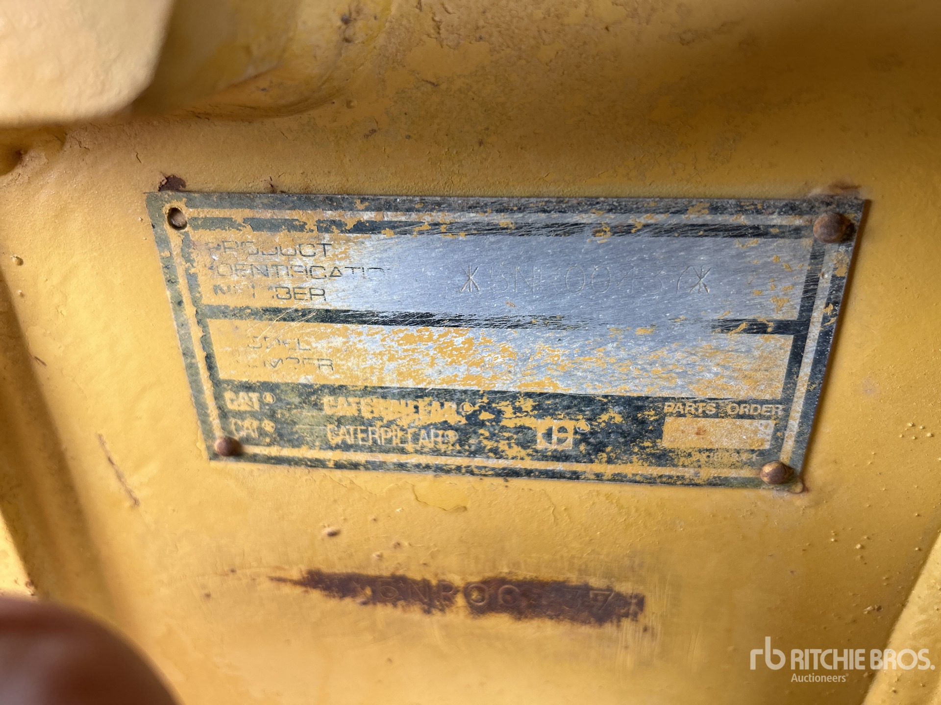 General Appearance with N.º de serie/VIN