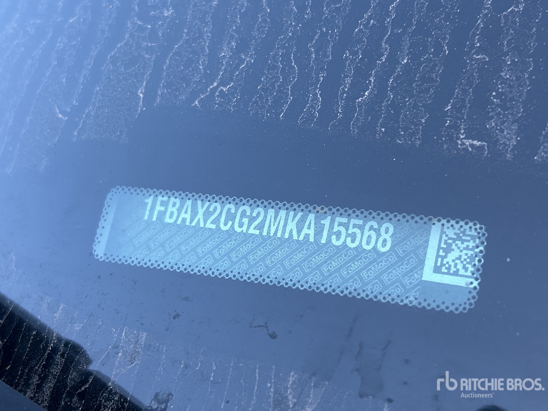 General Appearance with Second Serial Number/VIN Photo