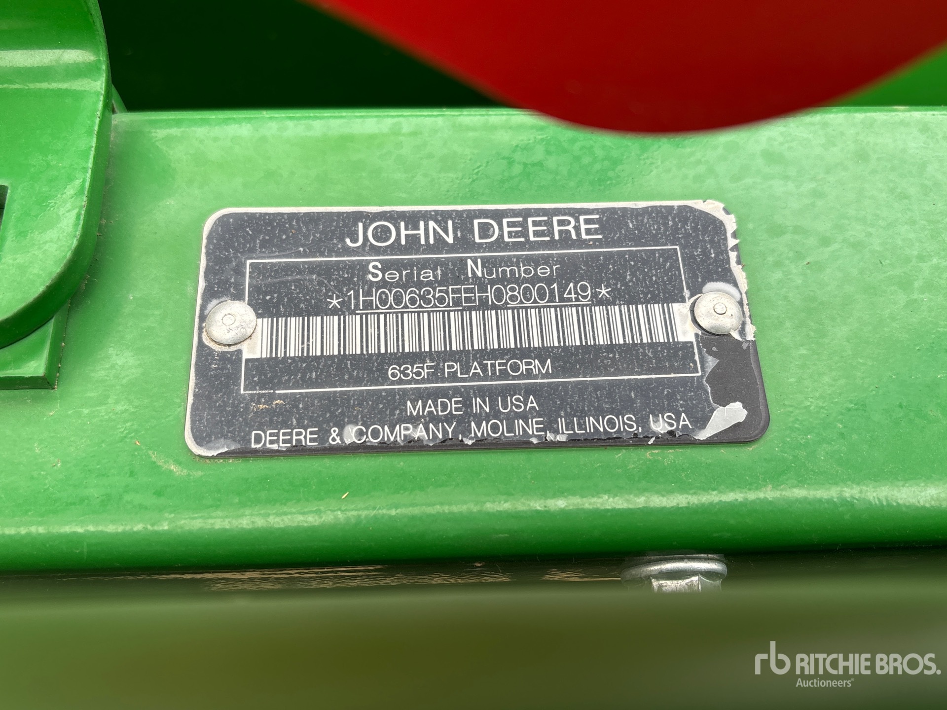 General Appearance with Numero seriale/numero d’identificazione del veicolo (VIN)