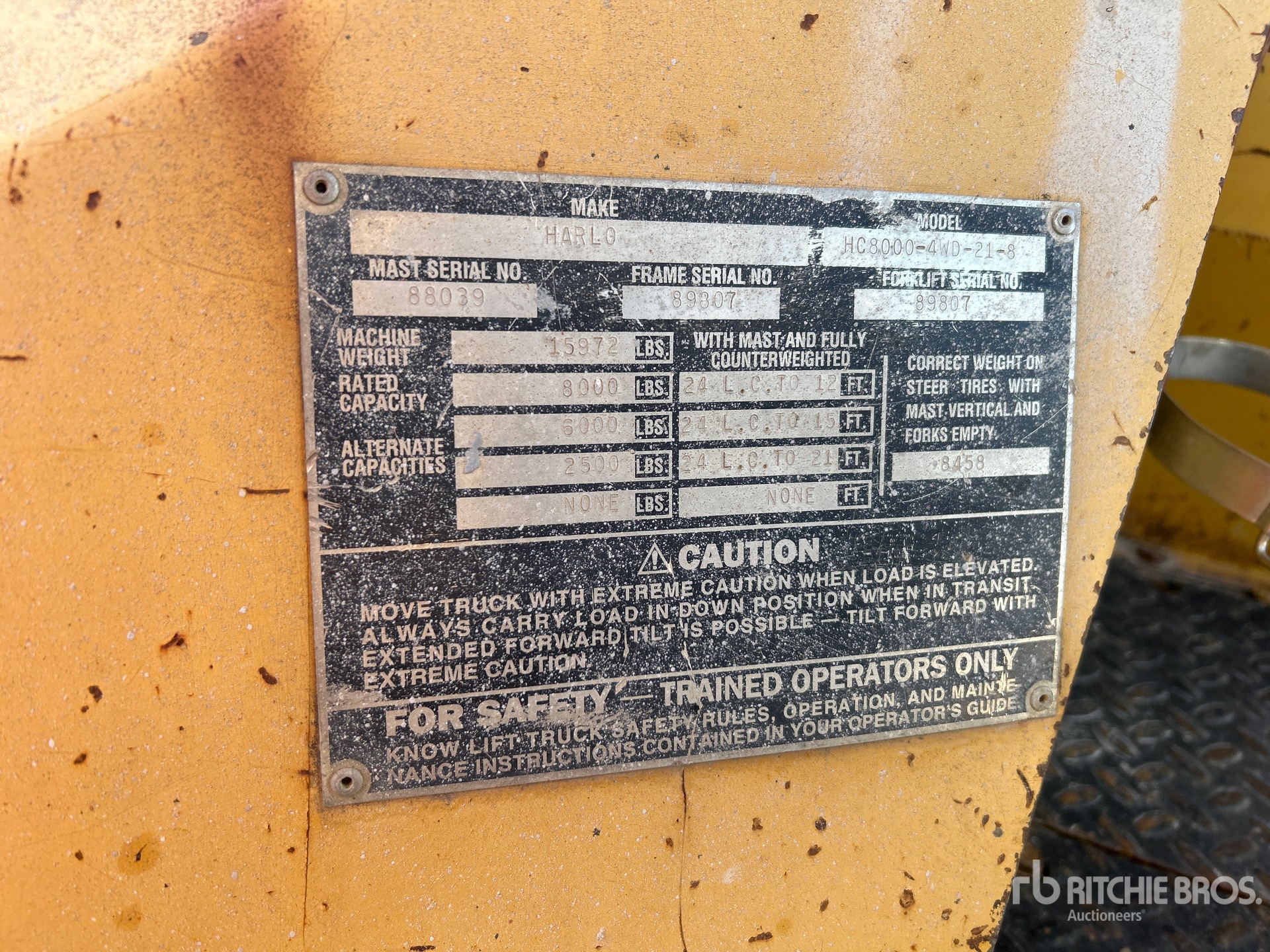 General Appearance with Seriennummer / FIN