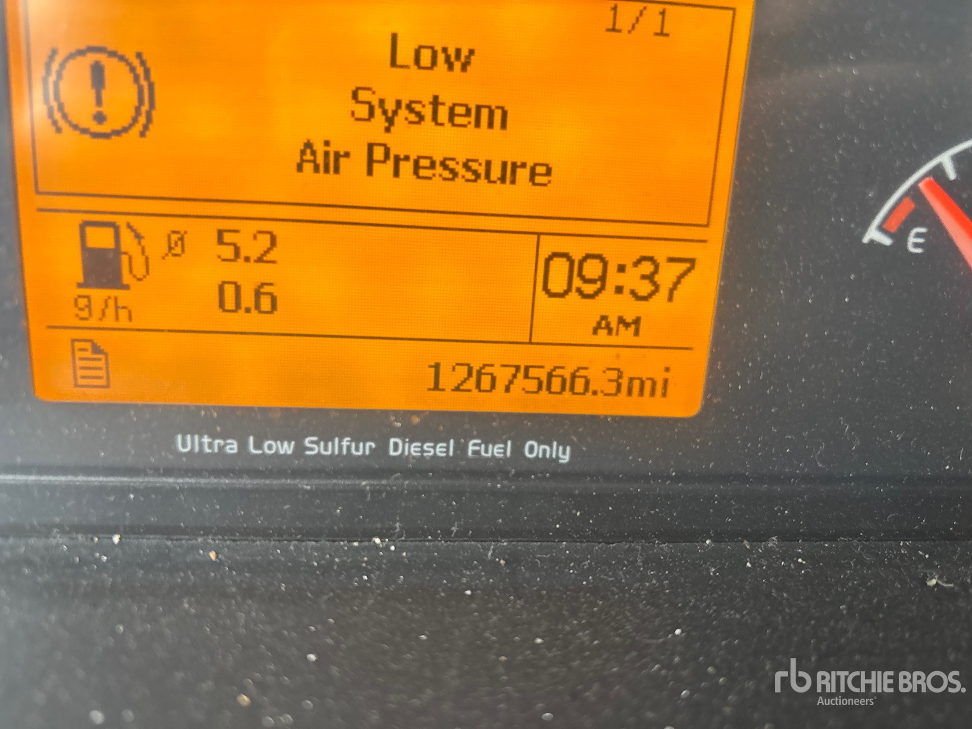 General Appearance with Hour Meter / Odometer