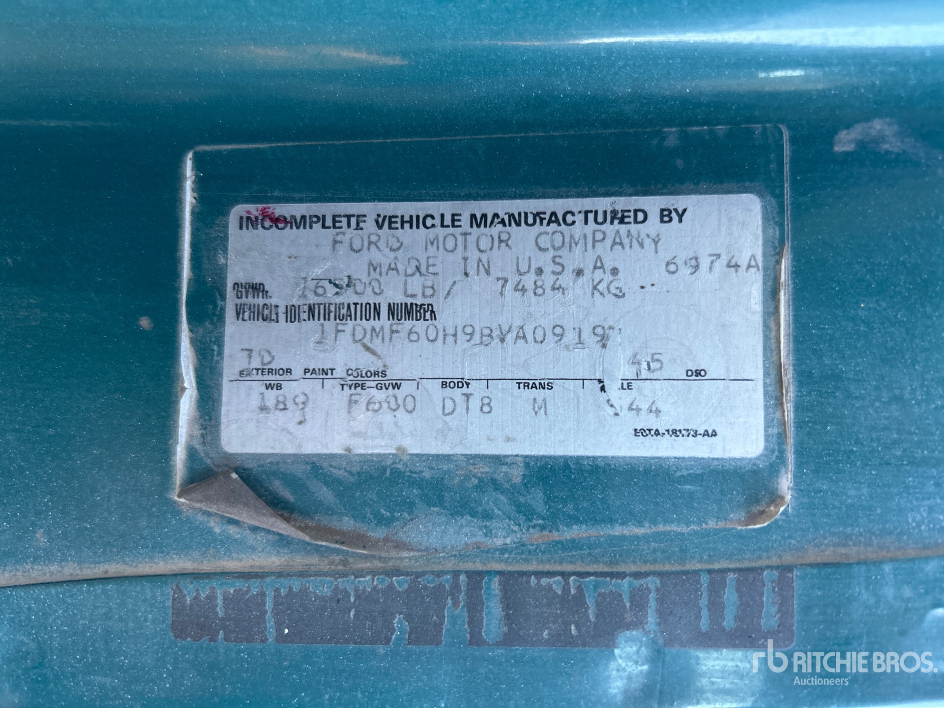 General Appearance with Seriennummer / FIN