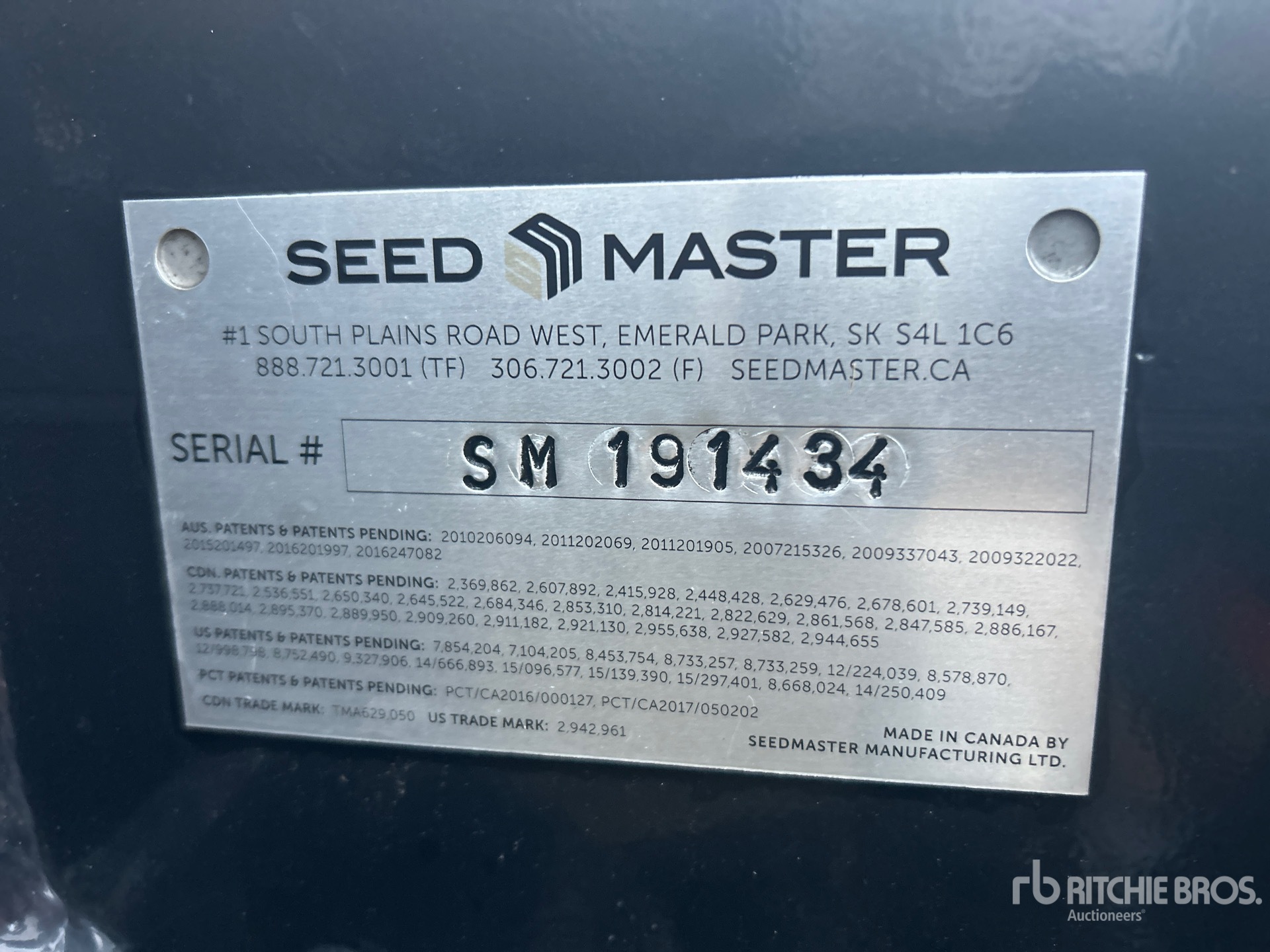 General Appearance with Seriennummer / FIN