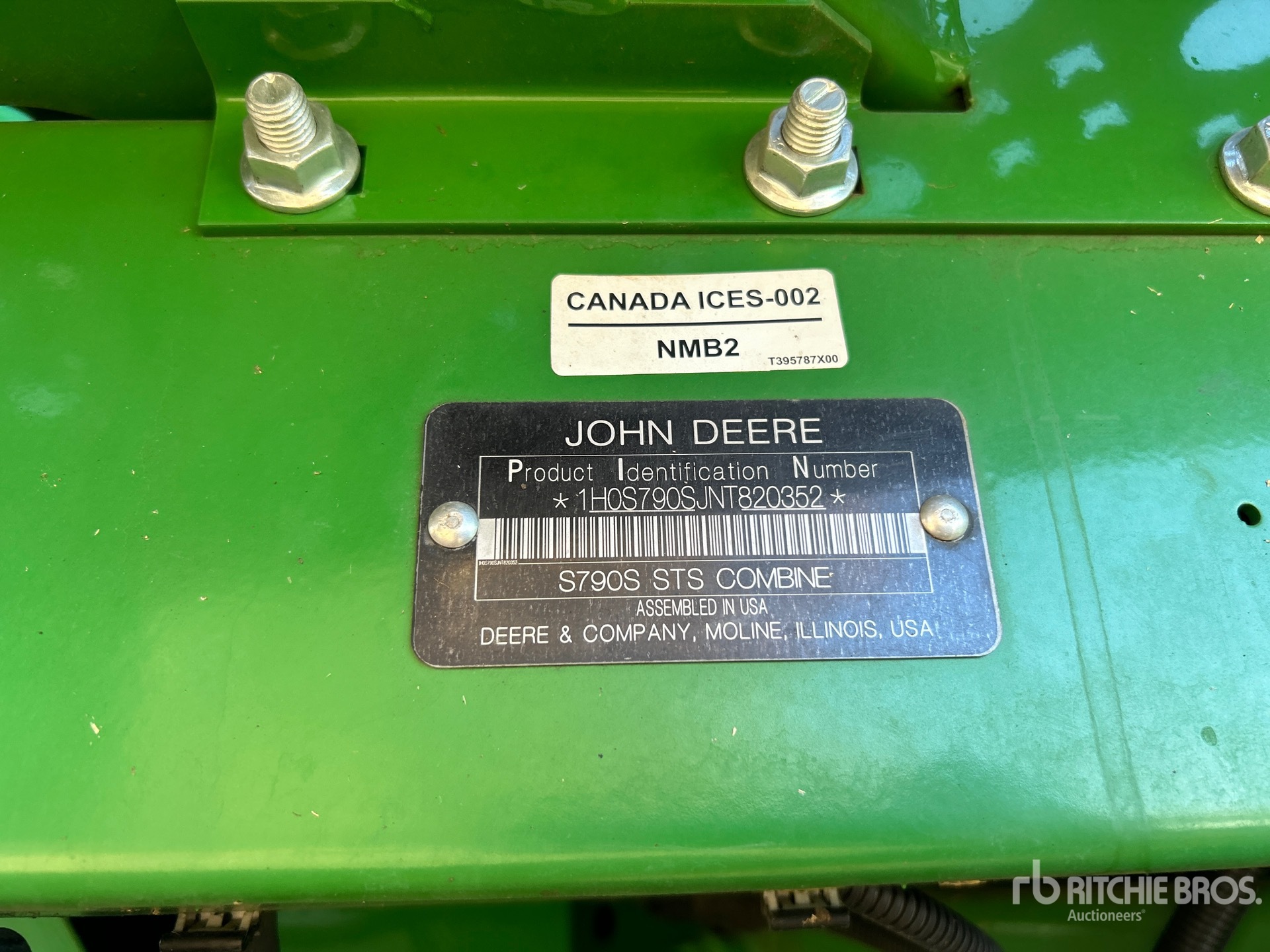 General Appearance with Seriennummer / FIN