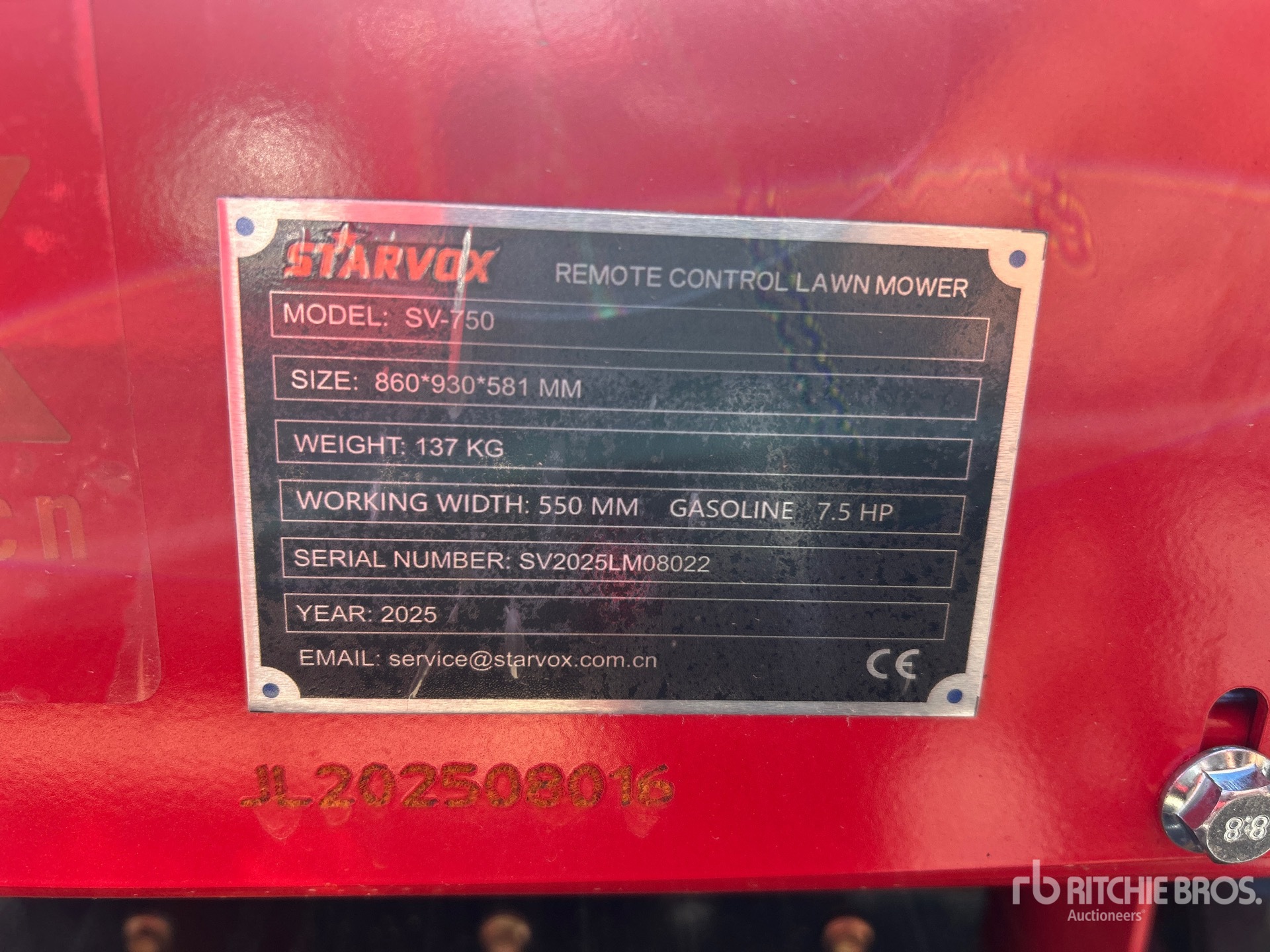 General Appearance with Numero seriale/numero d’identificazione del veicolo (VIN)