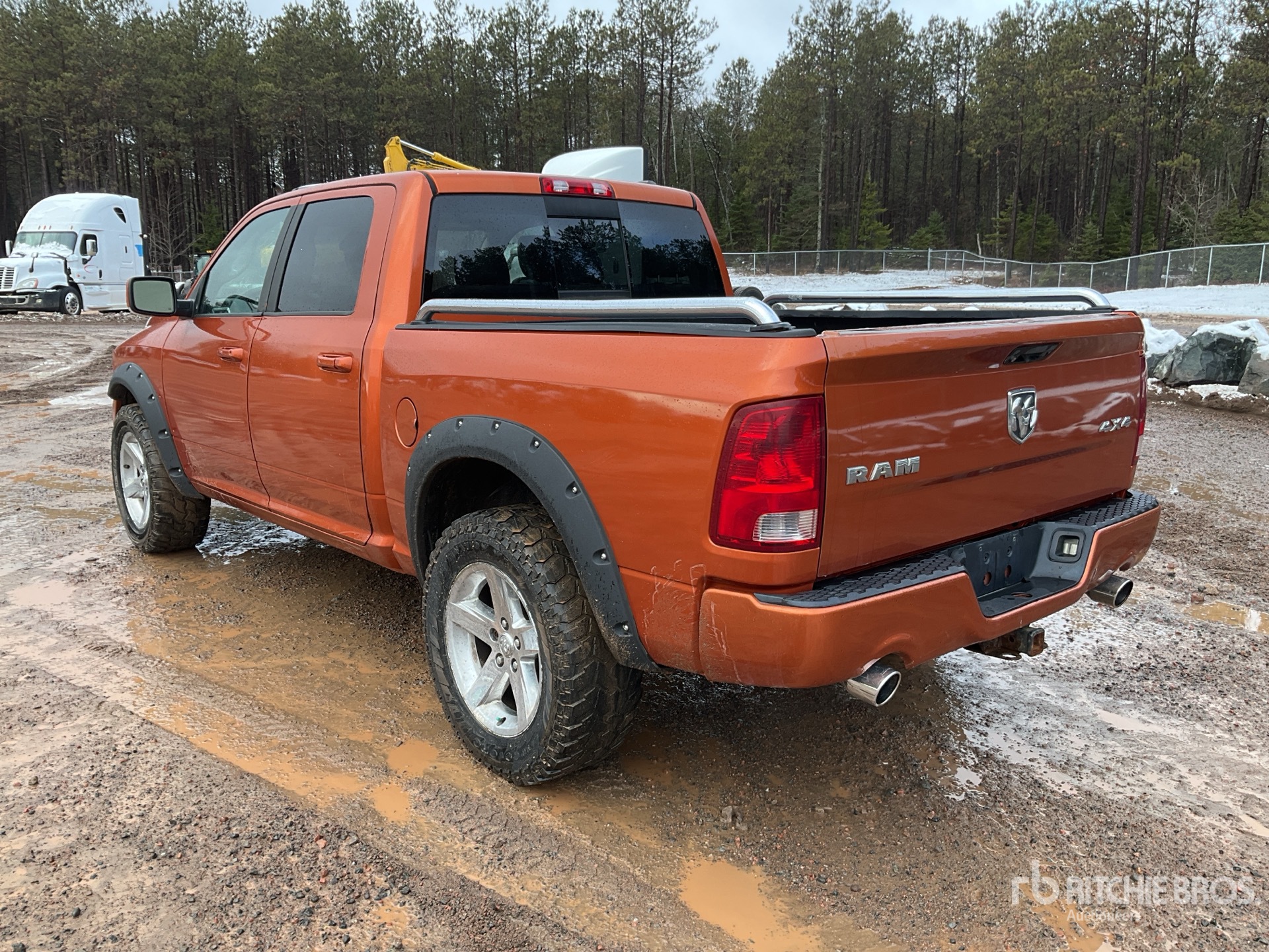 General Appearance with Picture, Left Rear Corner