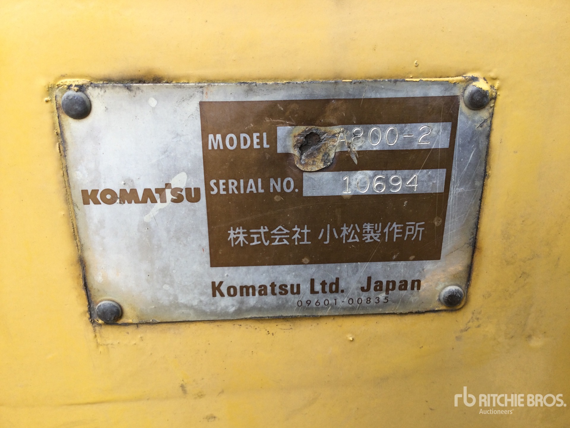 General Appearance with Numero seriale/numero d’identificazione del veicolo (VIN)