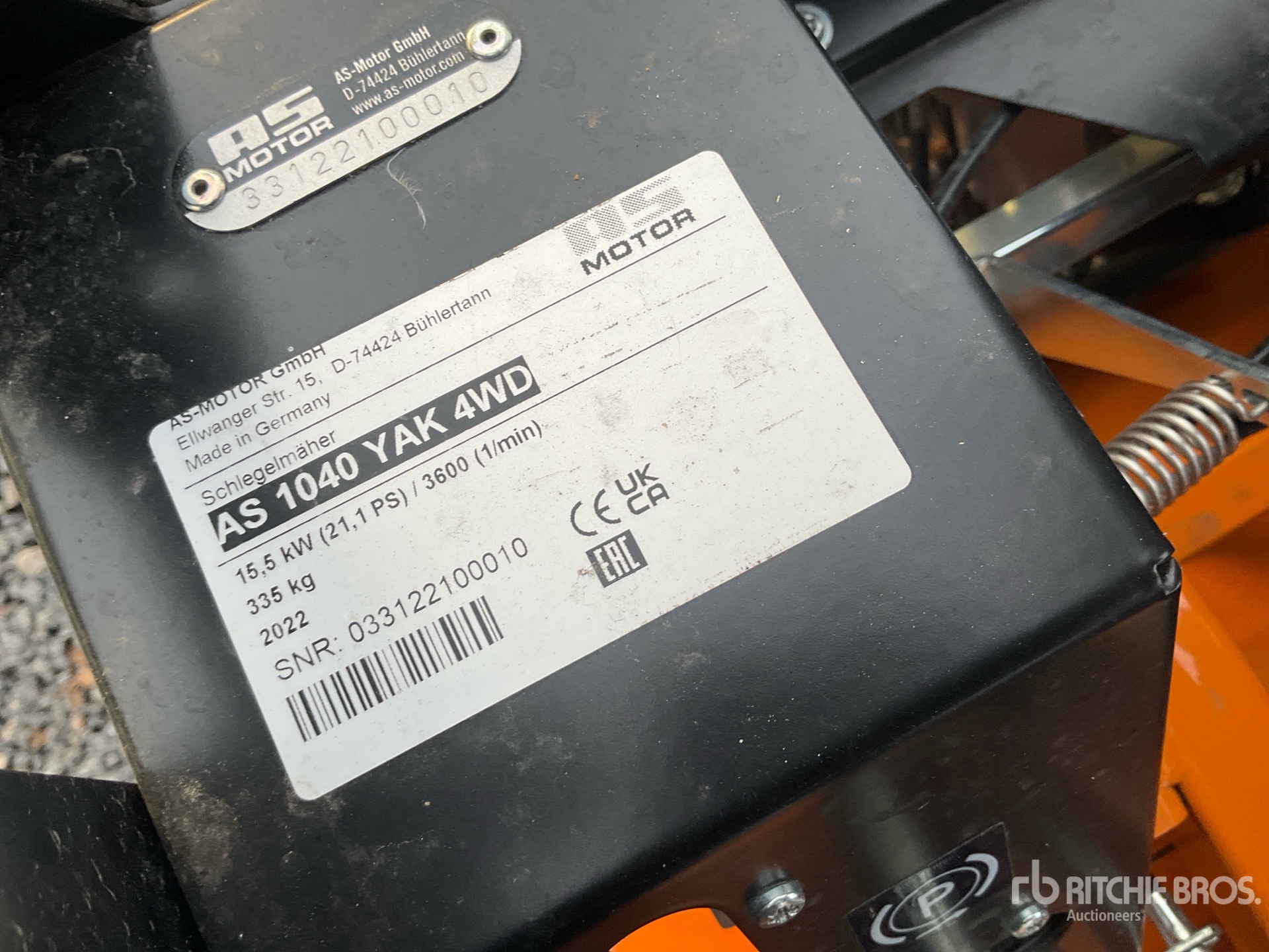 General Appearance with Seriennummer / FIN