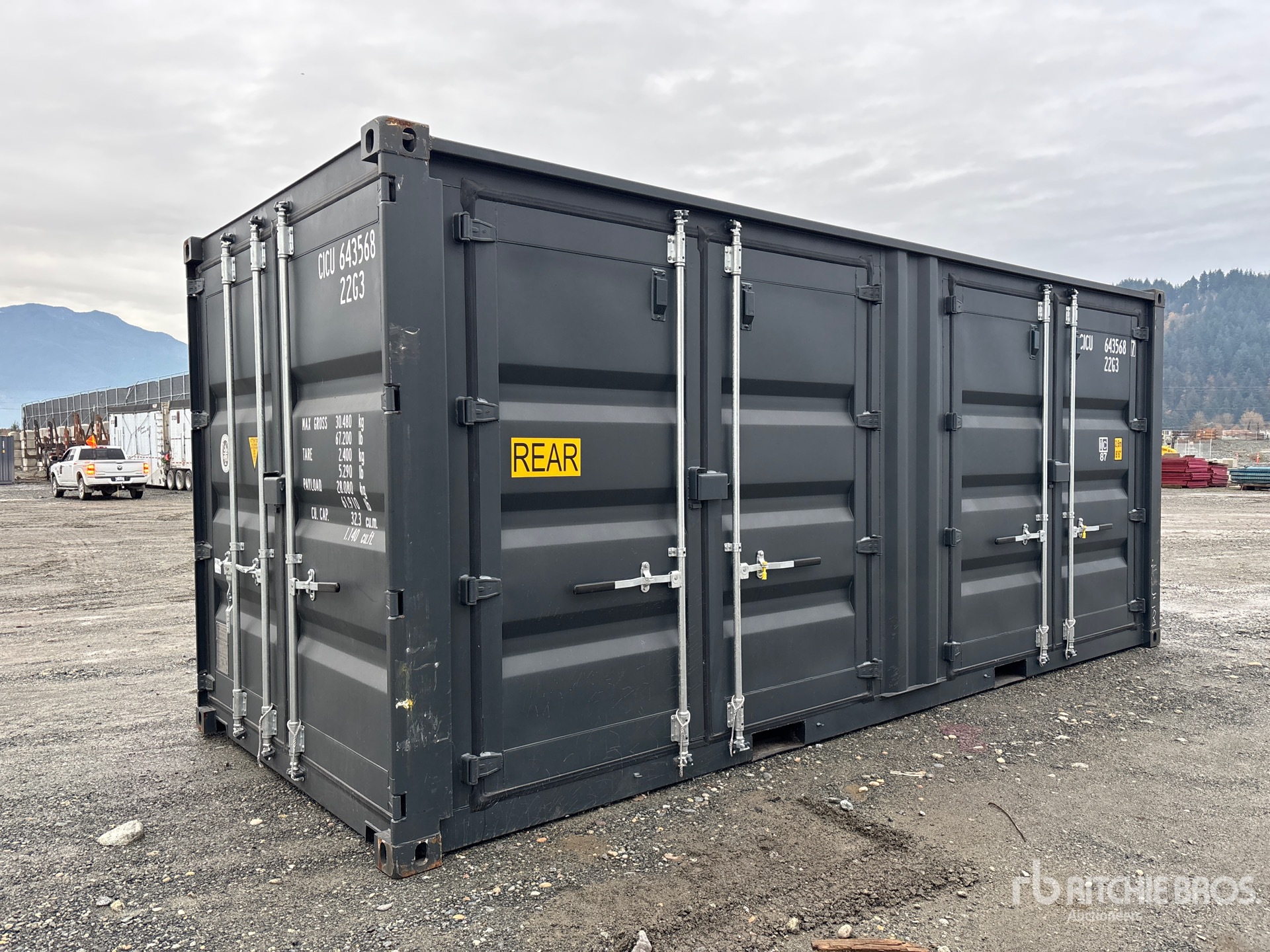 General Appearance with Picture, Left Front Corner