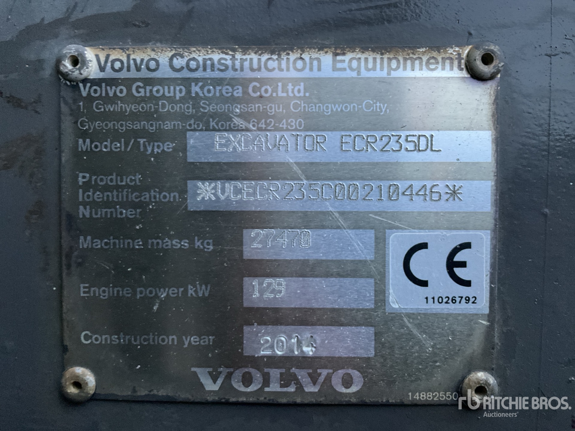 General Appearance with Numero seriale/numero d’identificazione del veicolo (VIN)