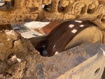 Undercarriage with Left Idler