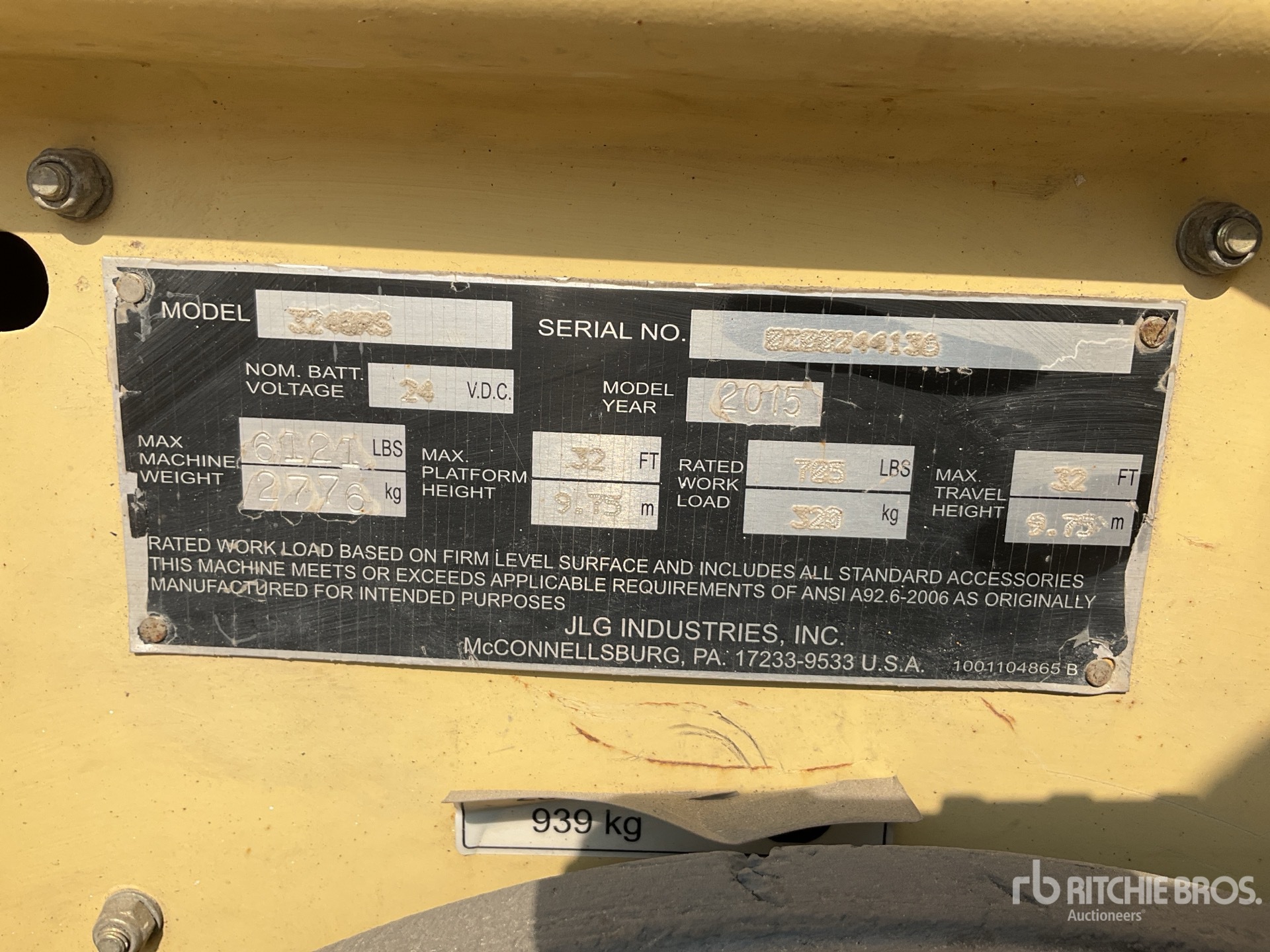 General Appearance with Numéro de série/Numéro d'identification du véhicule automobile