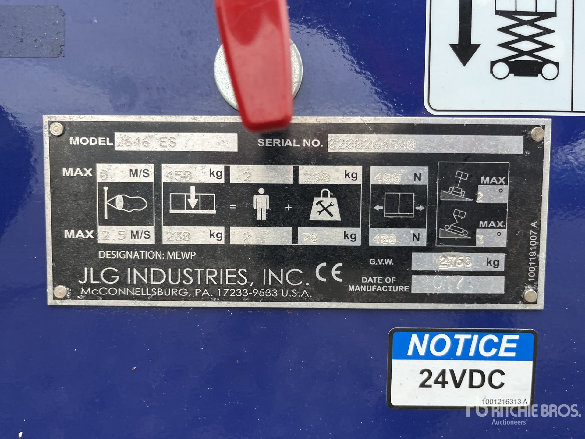 General Appearance with Seriennummer / FIN