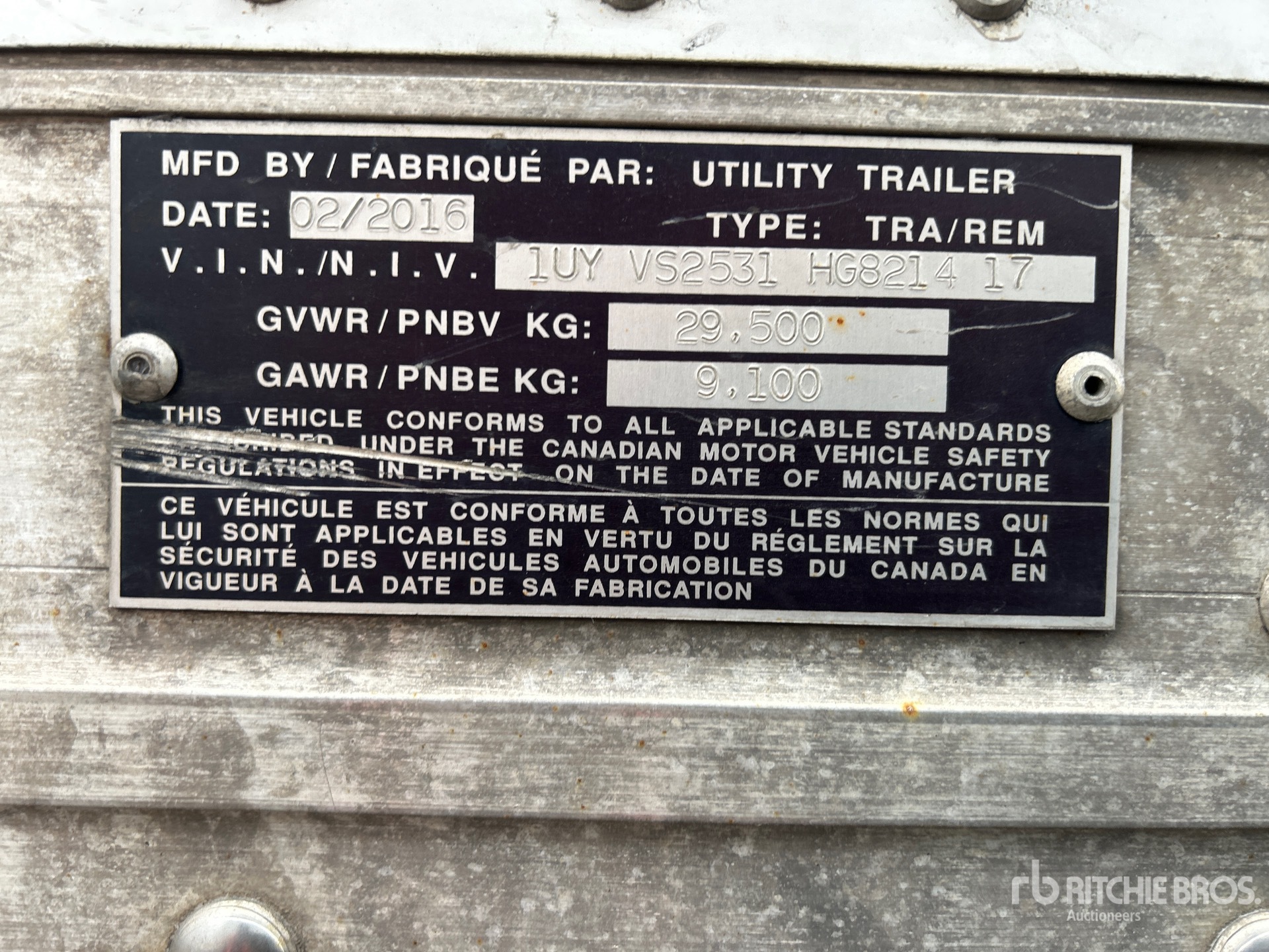 General Appearance with Seriennummer / FIN