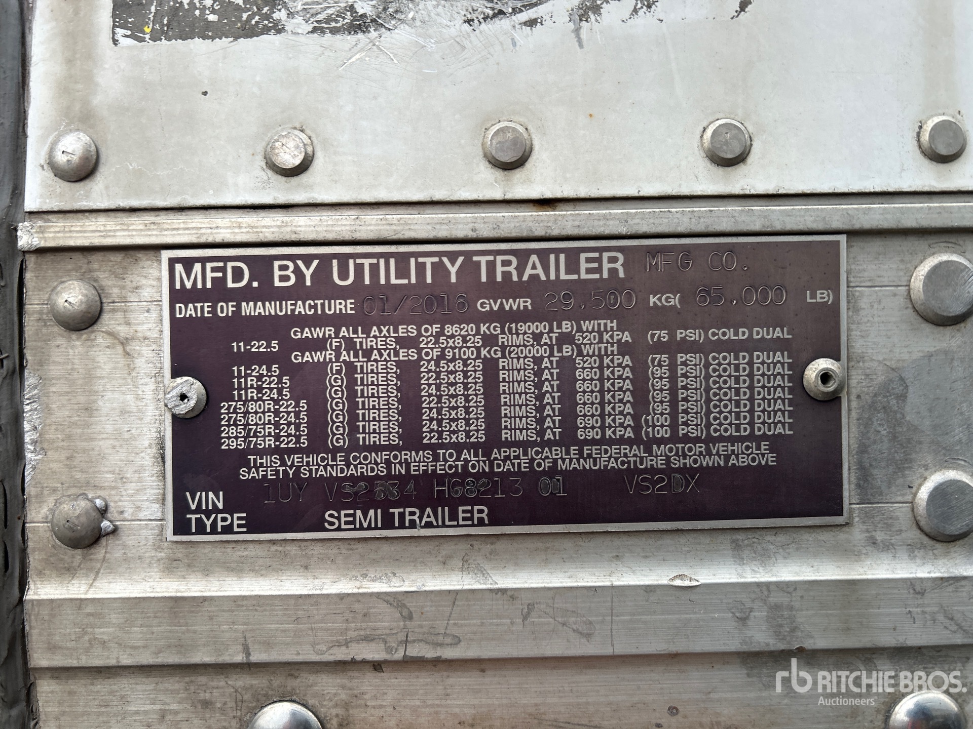 General Appearance with Seriennummer / FIN