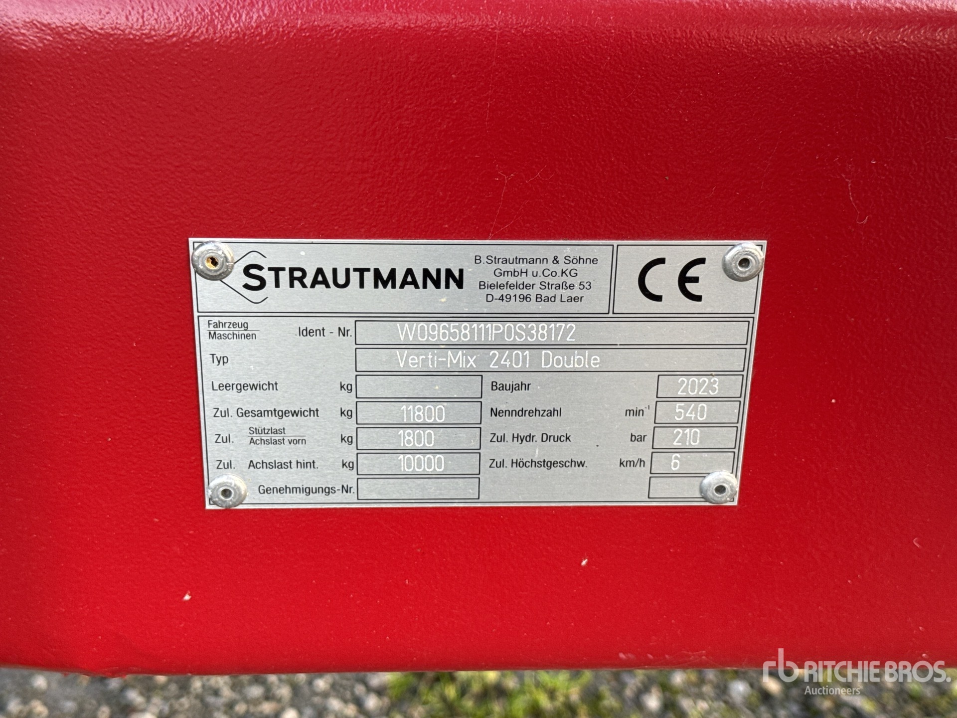 General Appearance with Seriennummer / FIN