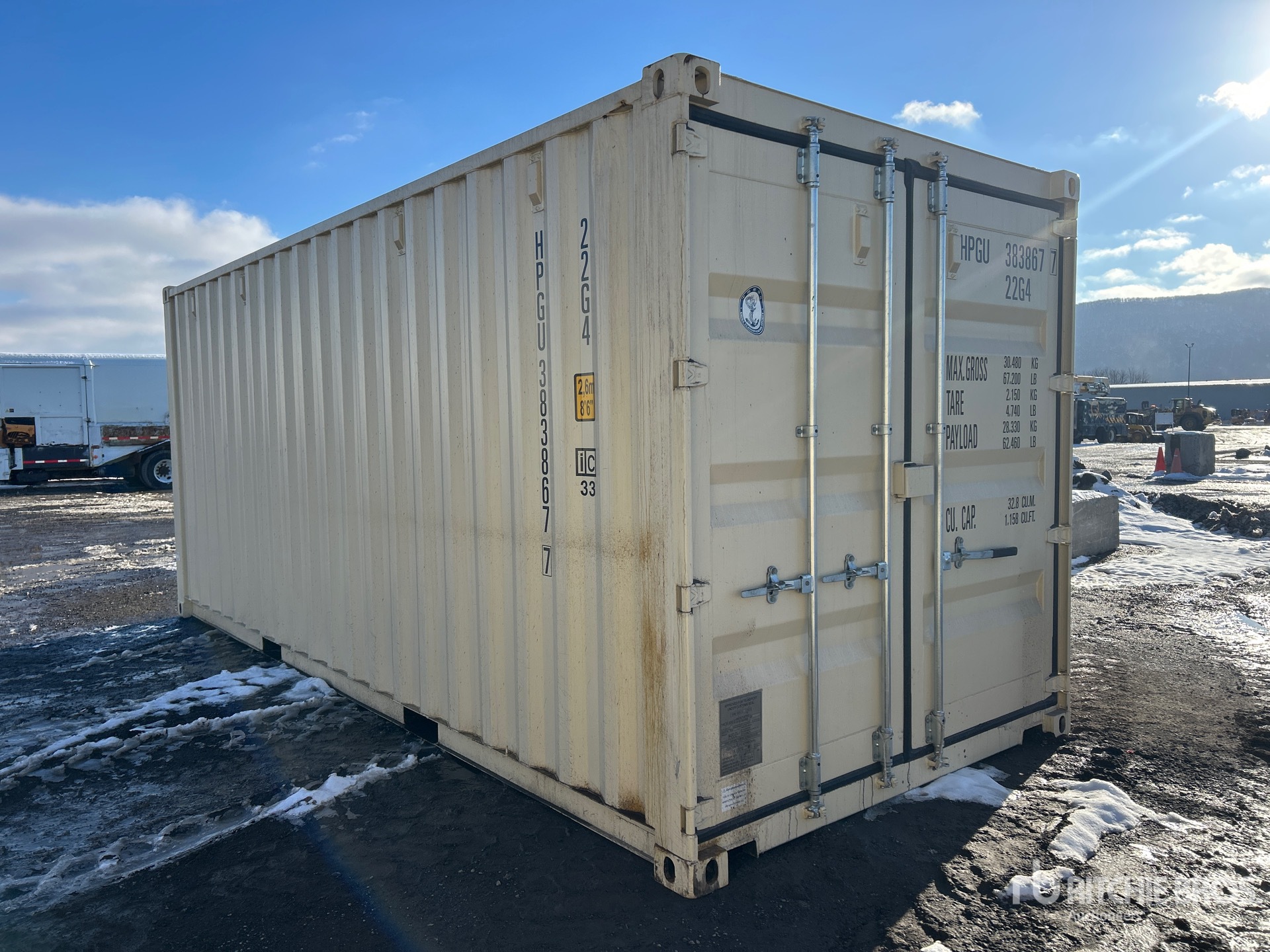 General Appearance with Picture, Left Rear Corner