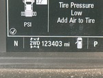 General Appearance with Hour Meter / Odometer