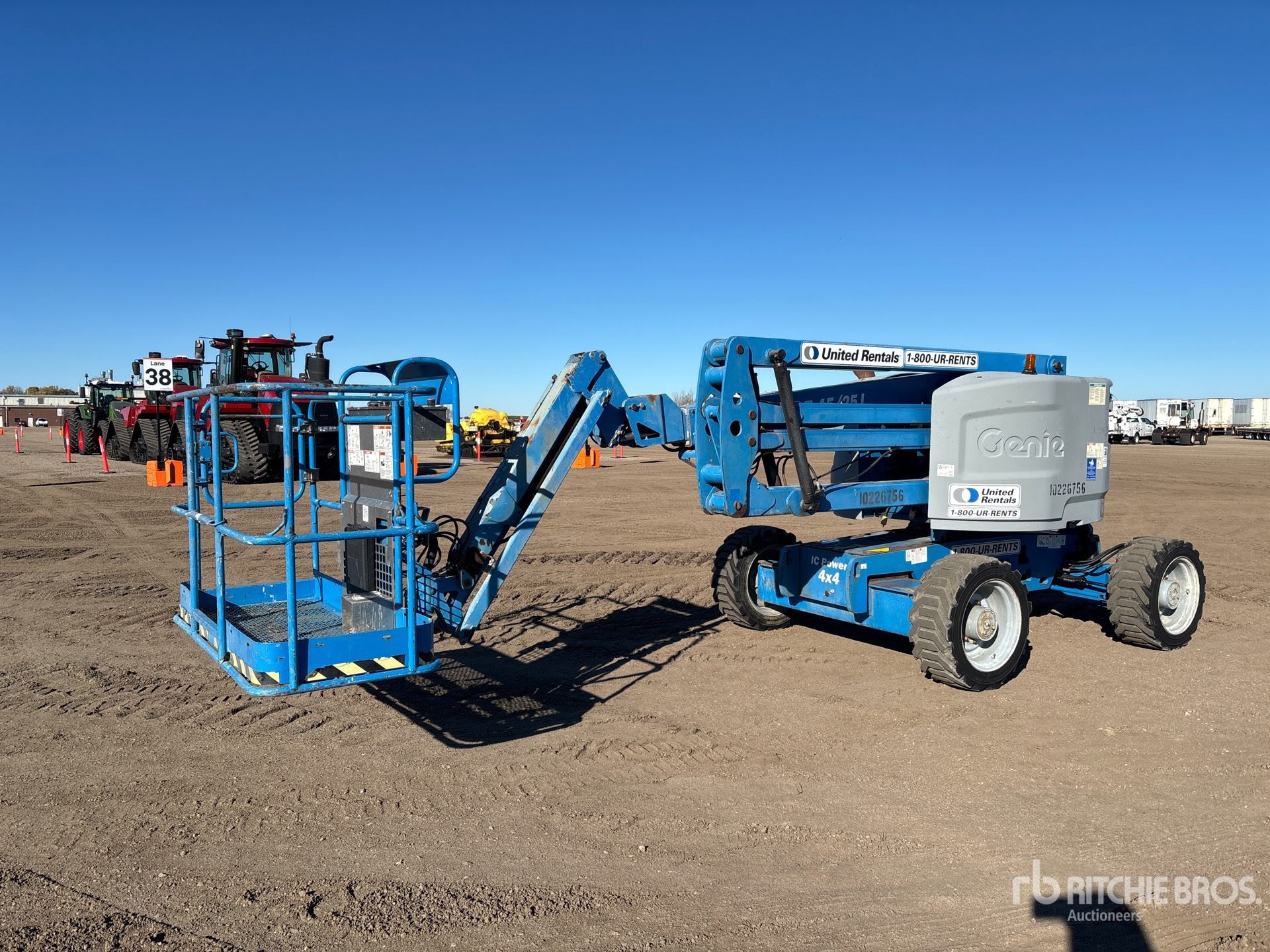 General Appearance with Picture, Left Front Corner