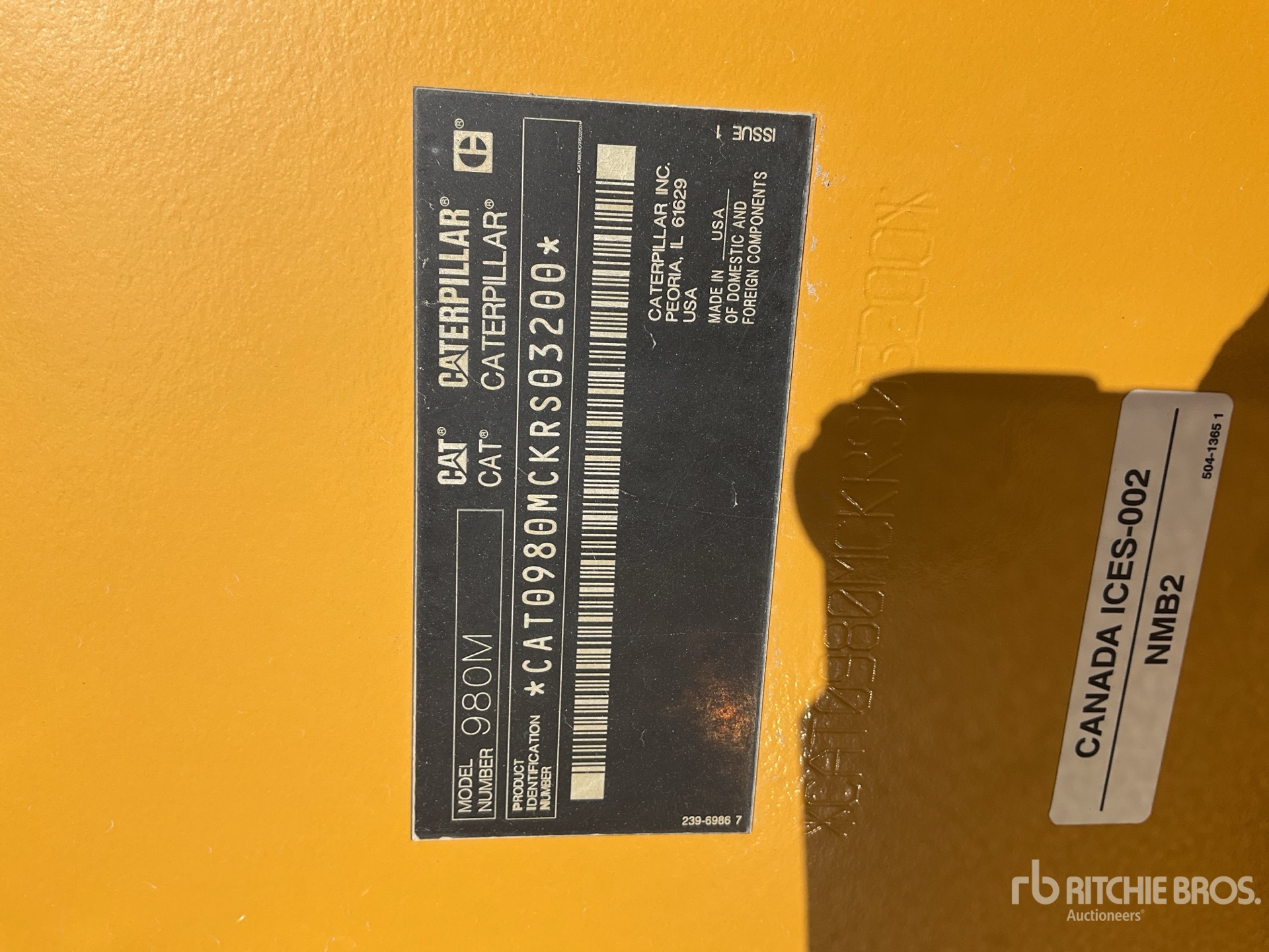 General Appearance with Numero seriale/numero d’identificazione del veicolo (VIN)