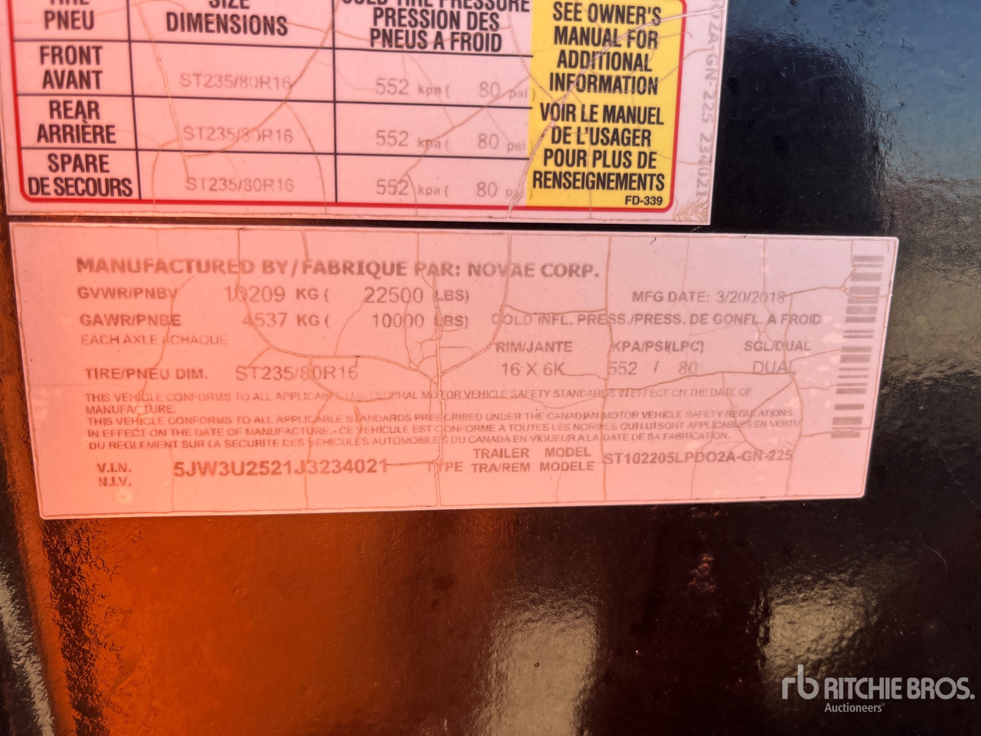 Aspect général with Numéro de série/Numéro d'identification du véhicule automobile