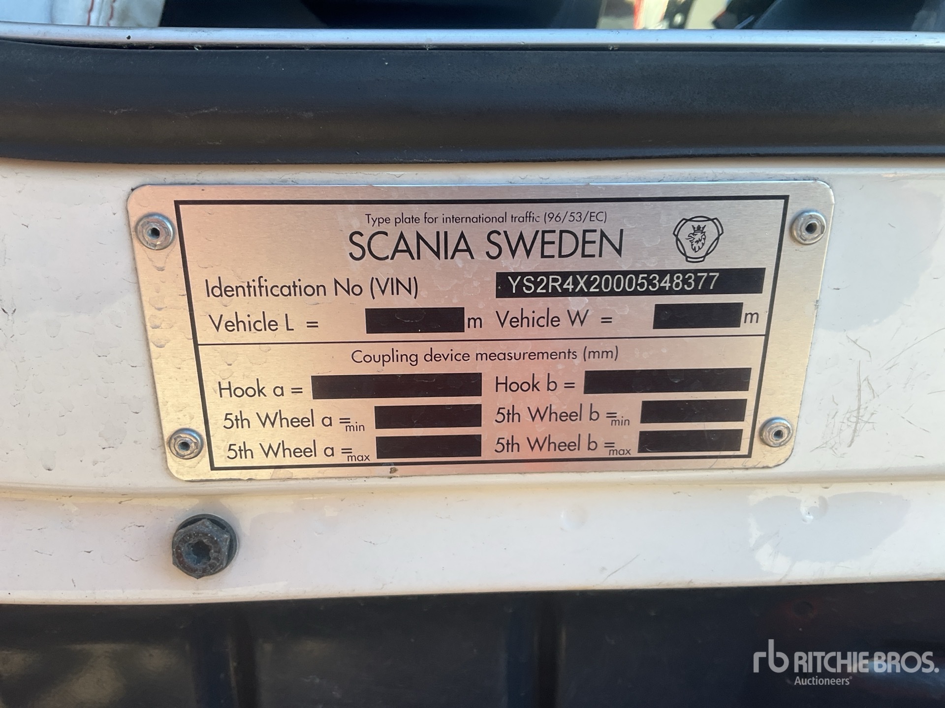 General Appearance with Seriennummer / FIN