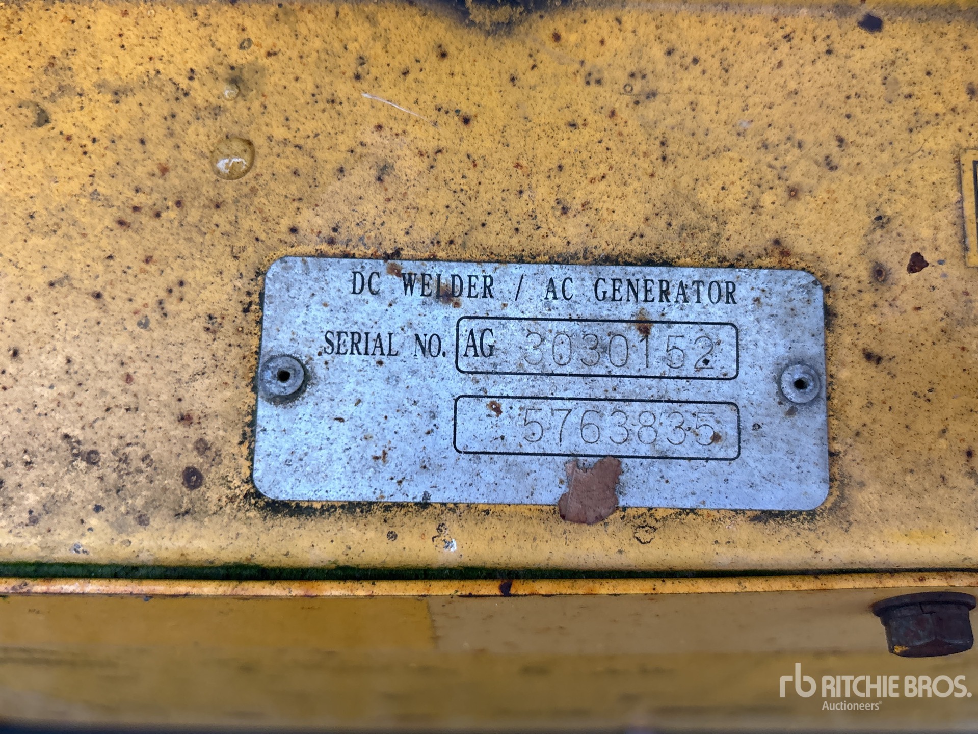 General Appearance with N.º de serie/VIN