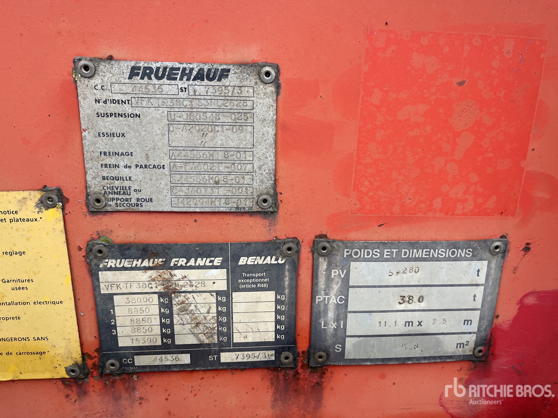 General Appearance with Seriennummer / FIN