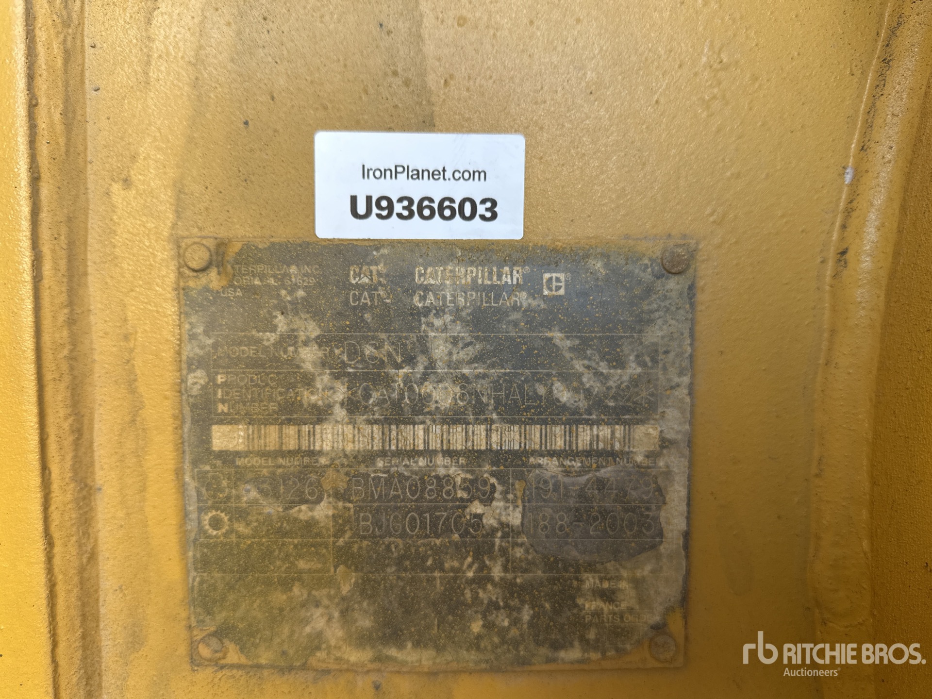 General Appearance with Numero seriale/numero d’identificazione del veicolo (VIN)