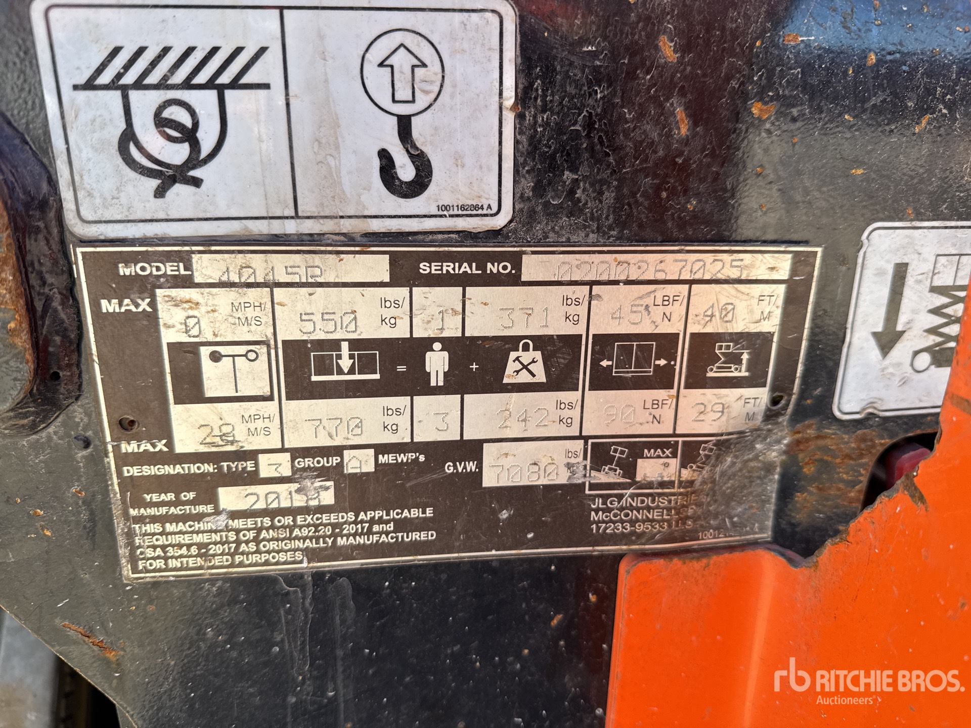 General Appearance with Seriennummer / FIN