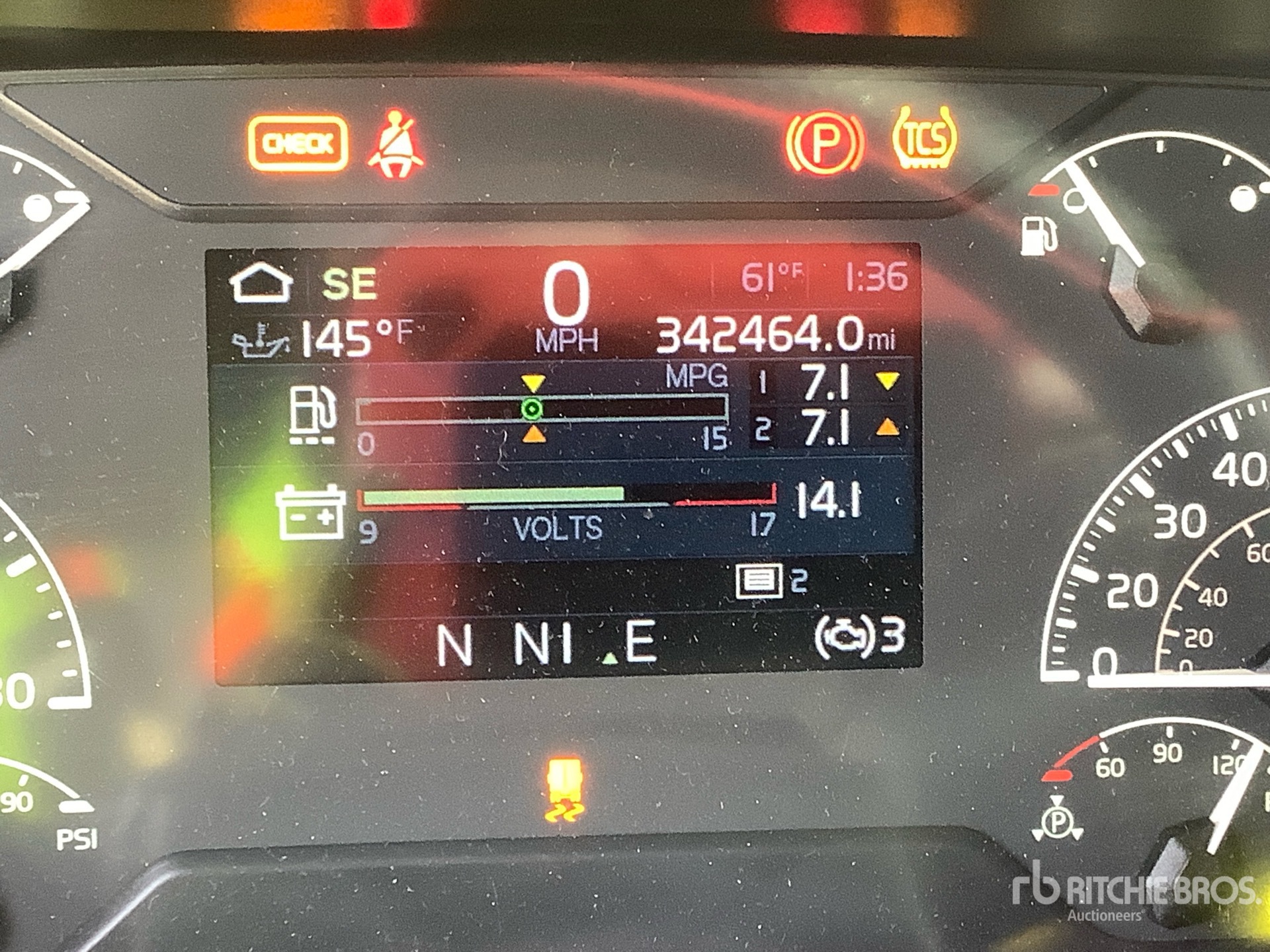 General Appearance with Hour Meter / Odometer