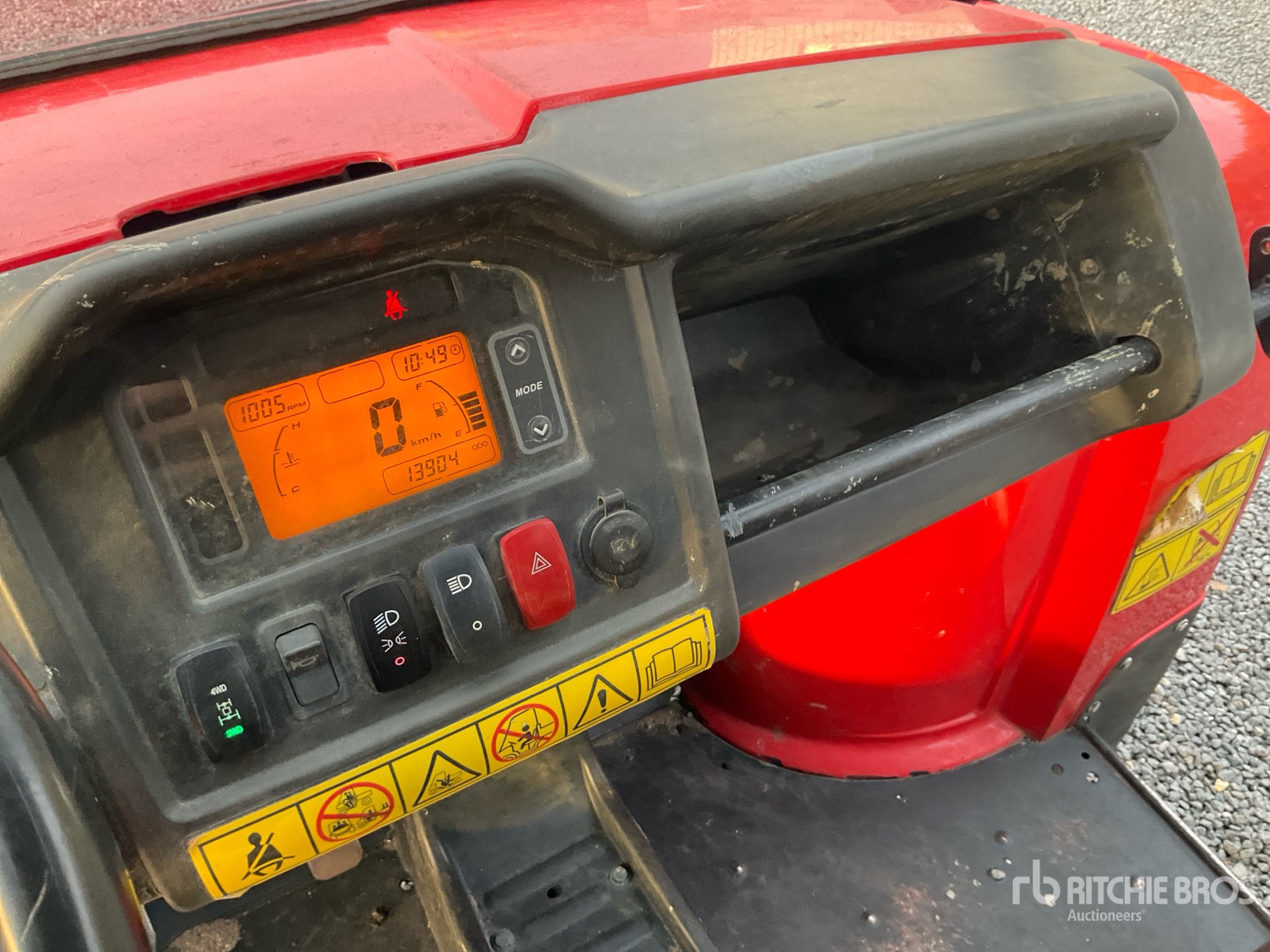 General Appearance with Hour Meter / Odometer