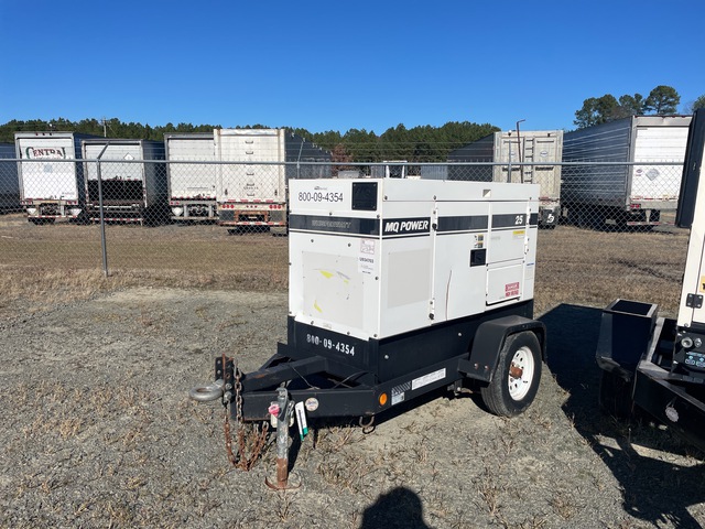 2015 Multiquip DCA25SSIU4F 20 kW Mobile Stand-By Generator Set 2015 Multiquip DCA25SSIU4F 20 kW Mobile Stand-By Generator Set