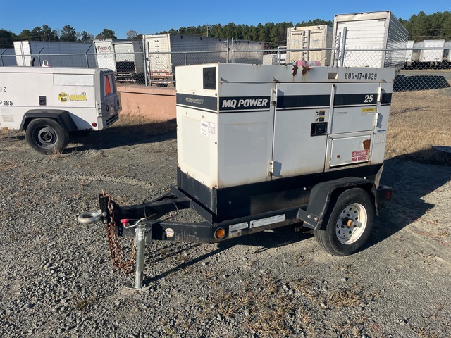 2017 Multiquip DCA25SSIU4F 20 kW Mobile Stand-By Generator Set 2017 Multiquip DCA25SSIU4F 20 kW Mobile Stand-By Generator Set