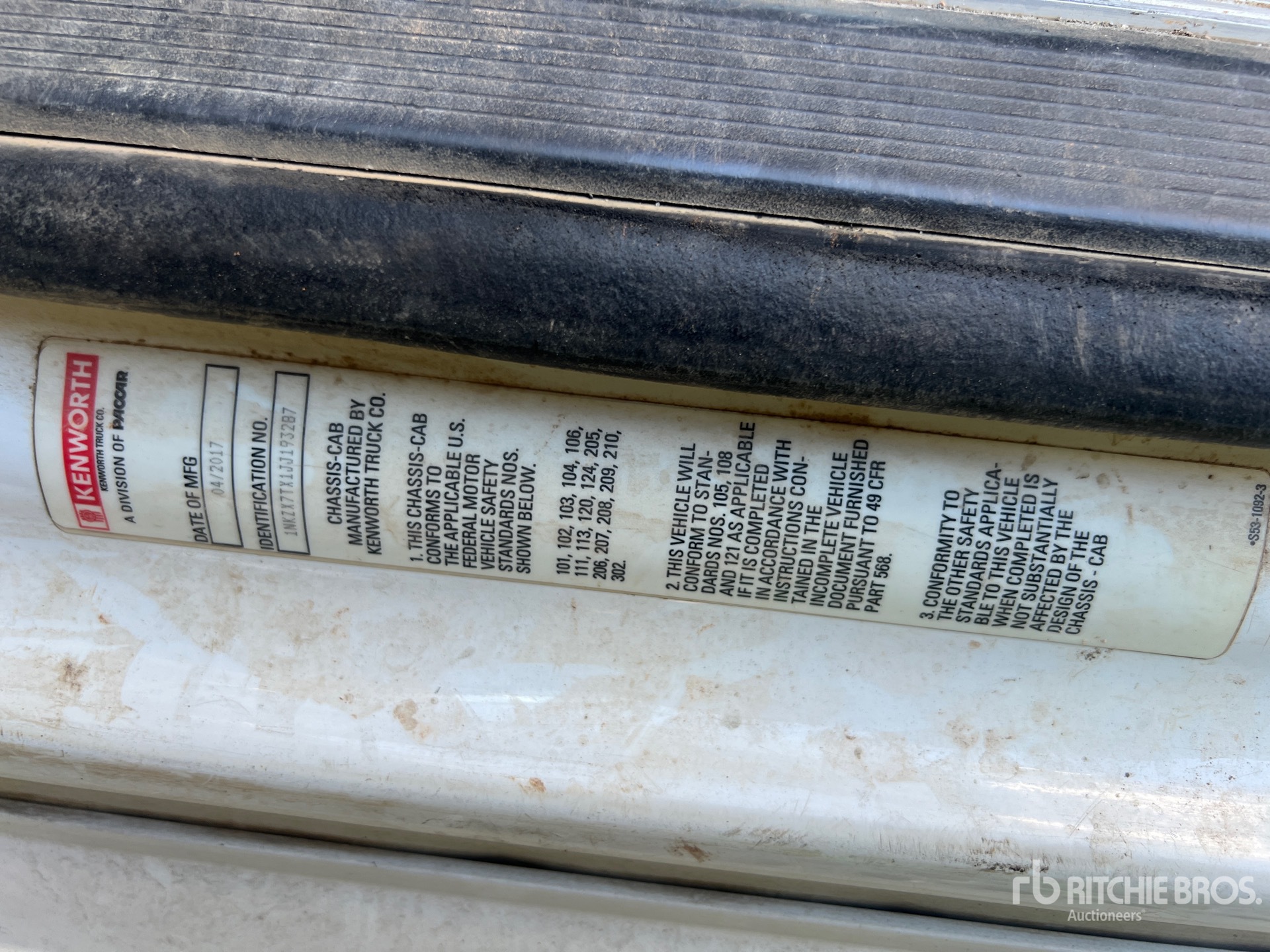 General Appearance with Seriennummer / FIN