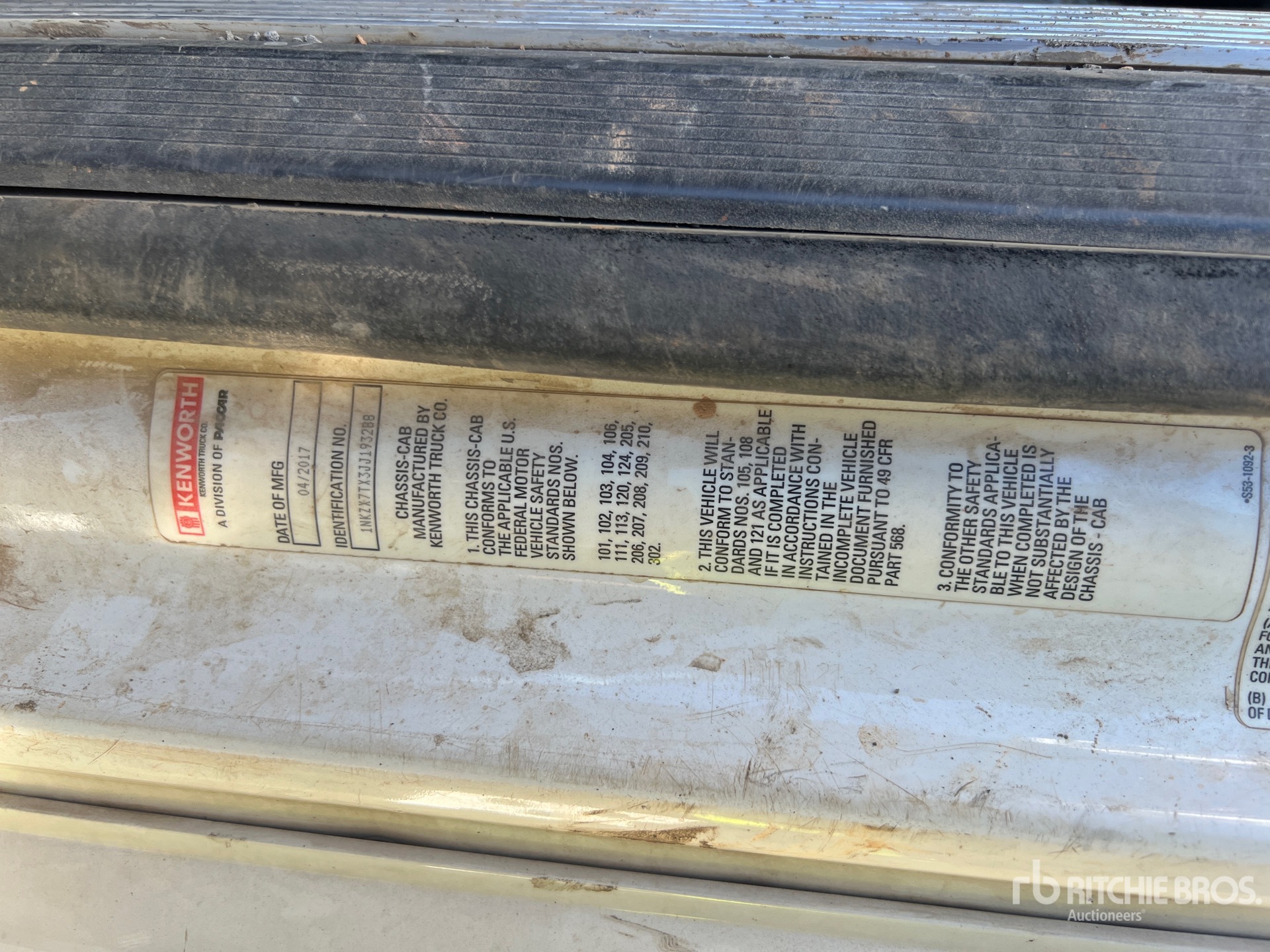 General Appearance with Seriennummer / FIN