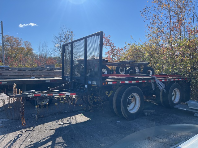 2005 Great Lakes Wallboard 16 ft T/A Pup Flatbed Trailer 2005 Great Lakes Wallboard 16 ft T/A Pup Flatbed Trailer