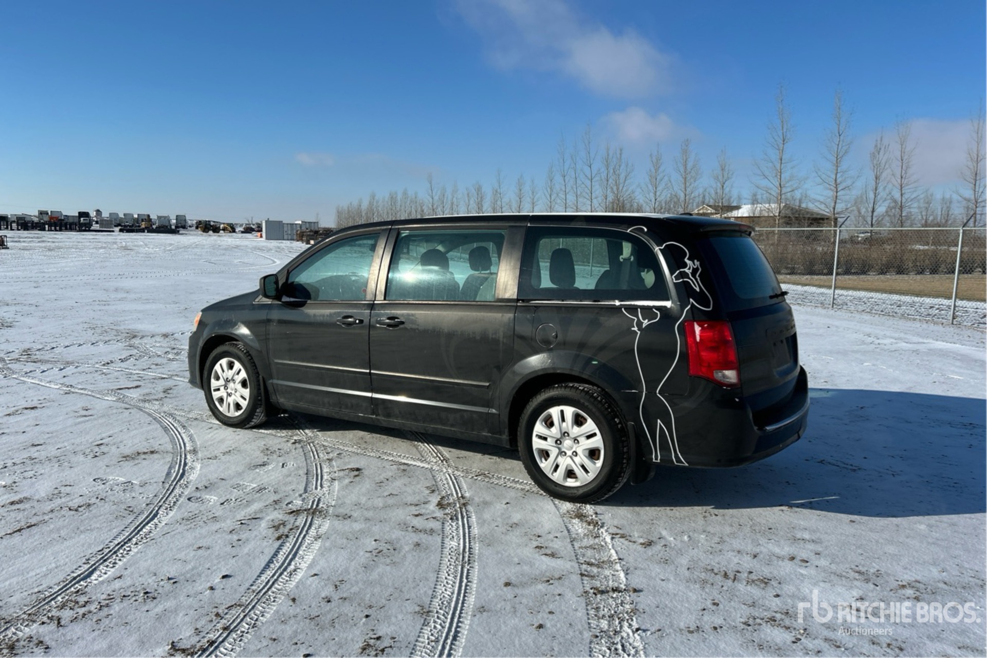 General Appearance with Picture, Left Rear Corner