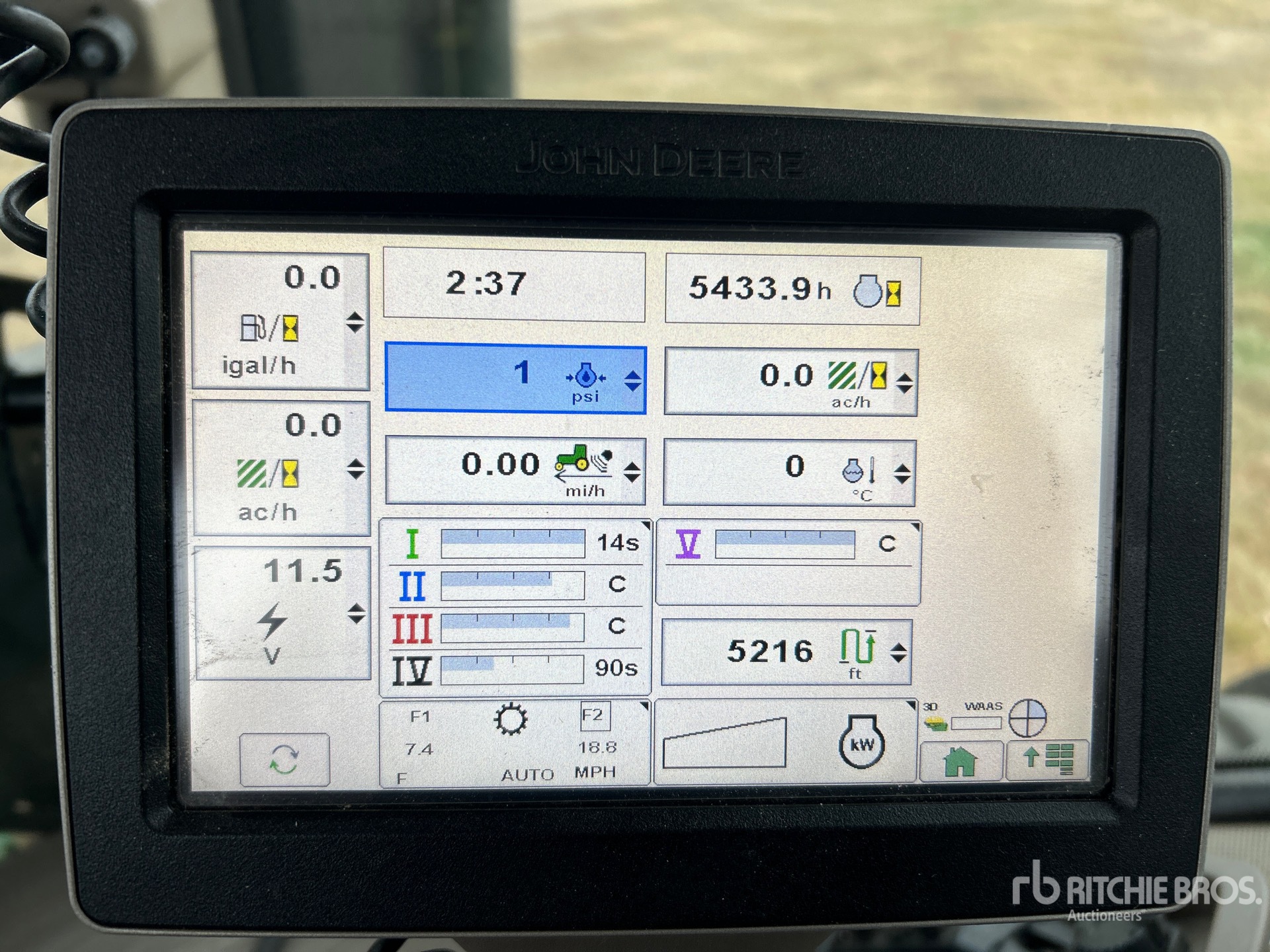General Appearance with Hour Meter / Odometer