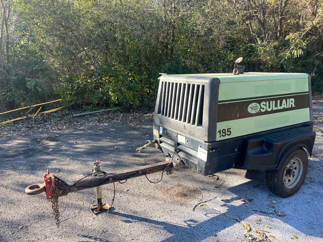 2018 Sullair 185DPQ 185 cfm Mobile Air Compressor 2018 Sullair 185DPQ 185 cfm Mobile Air Compressor