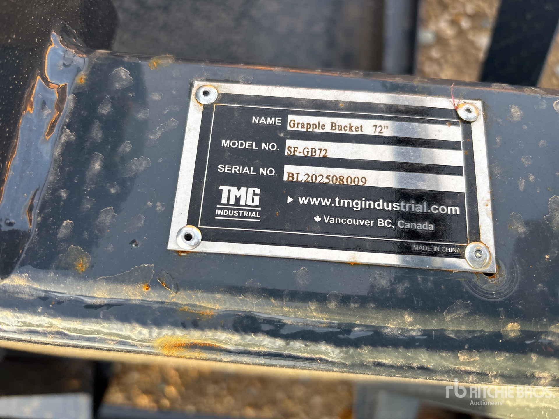 General Appearance with N.º de serie/VIN