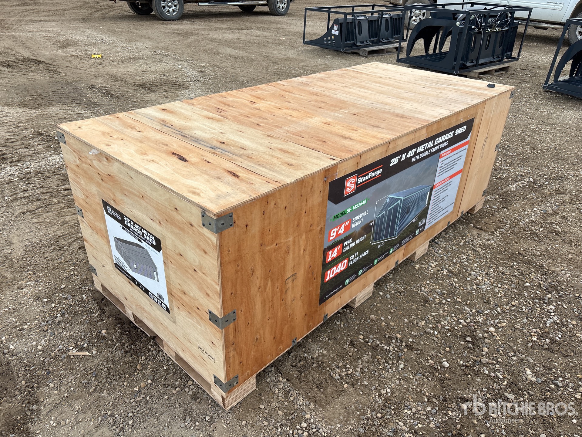 General Appearance with Picture, Left Rear Corner