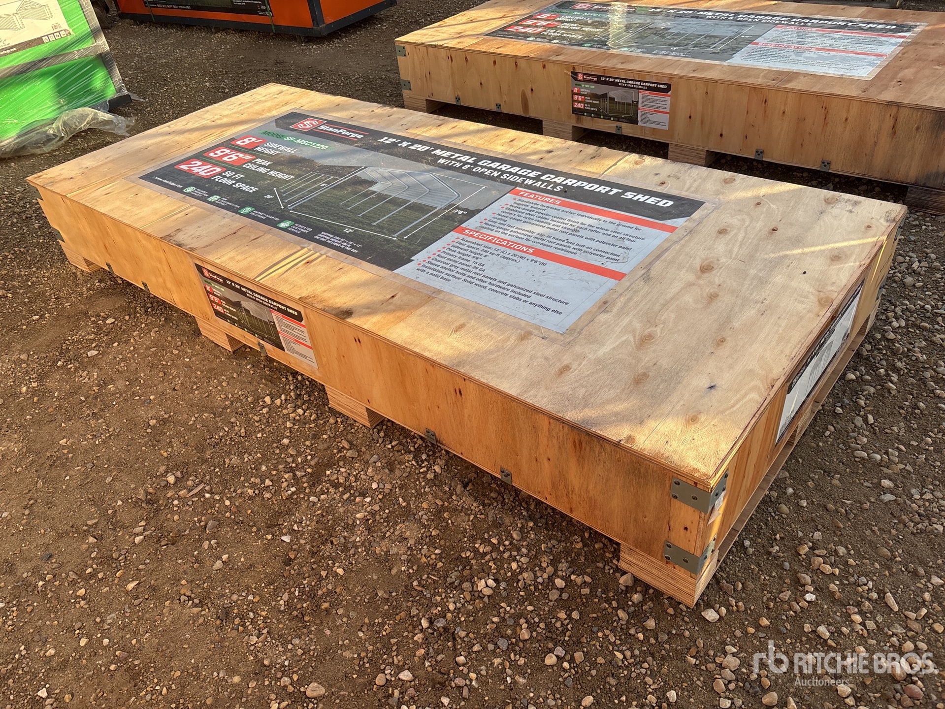 General Appearance with Picture, Left Front Corner