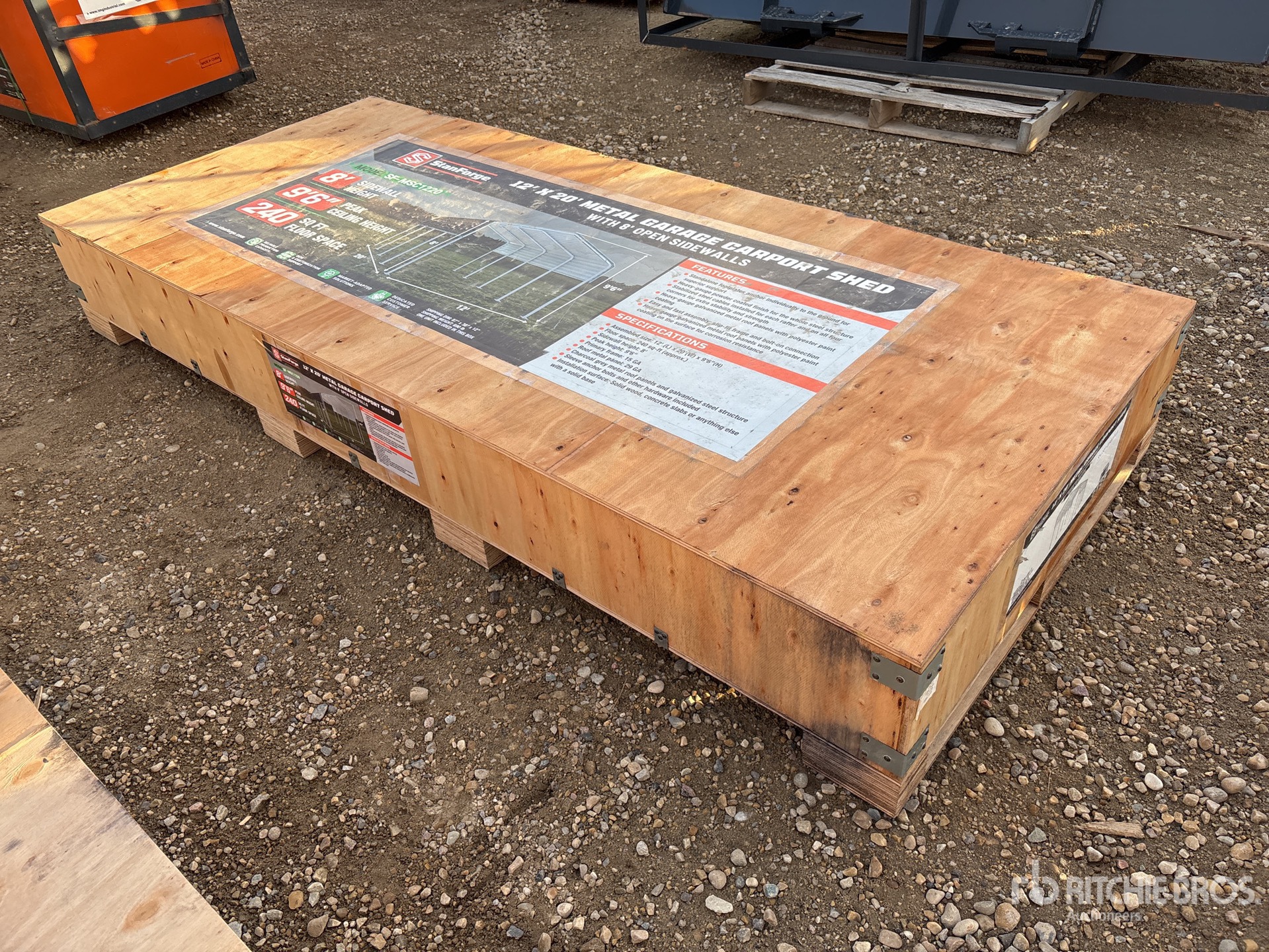 General Appearance with Picture, Left Front Corner