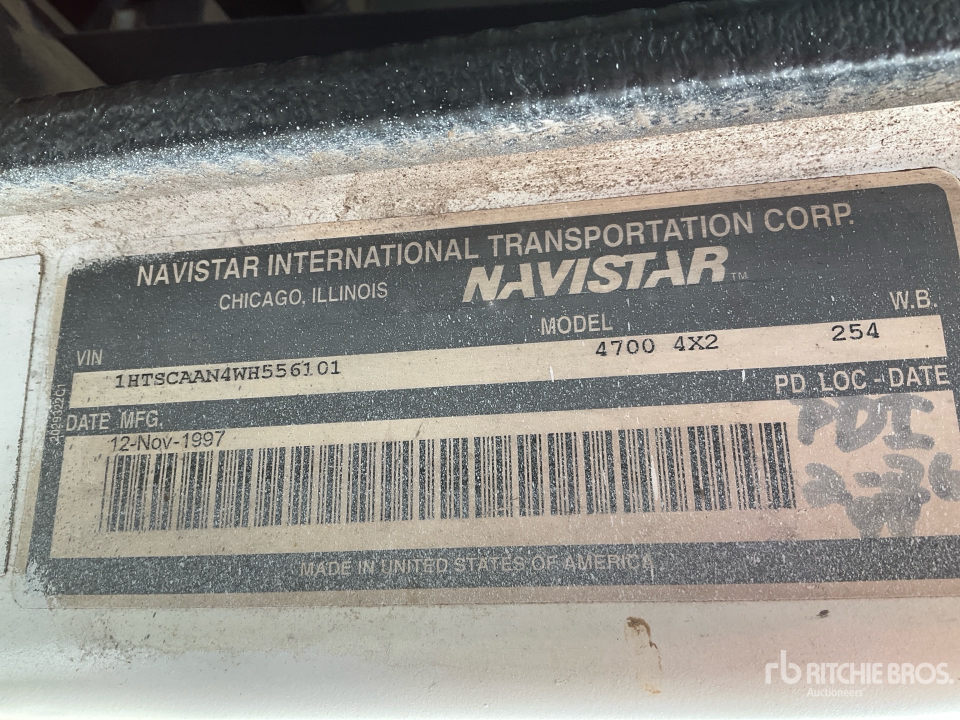 General Appearance with Seriennummer / FIN